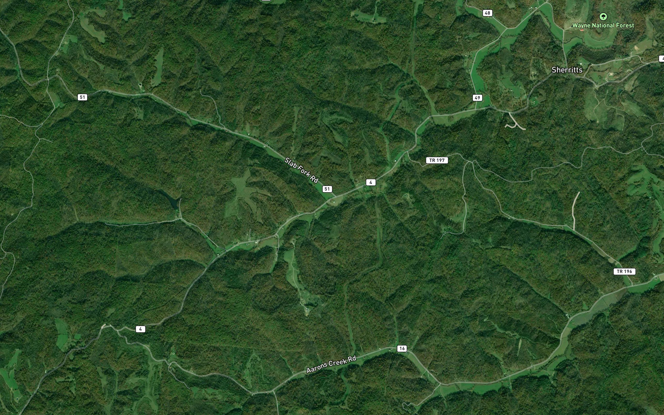 Slab Fork Johns Creek