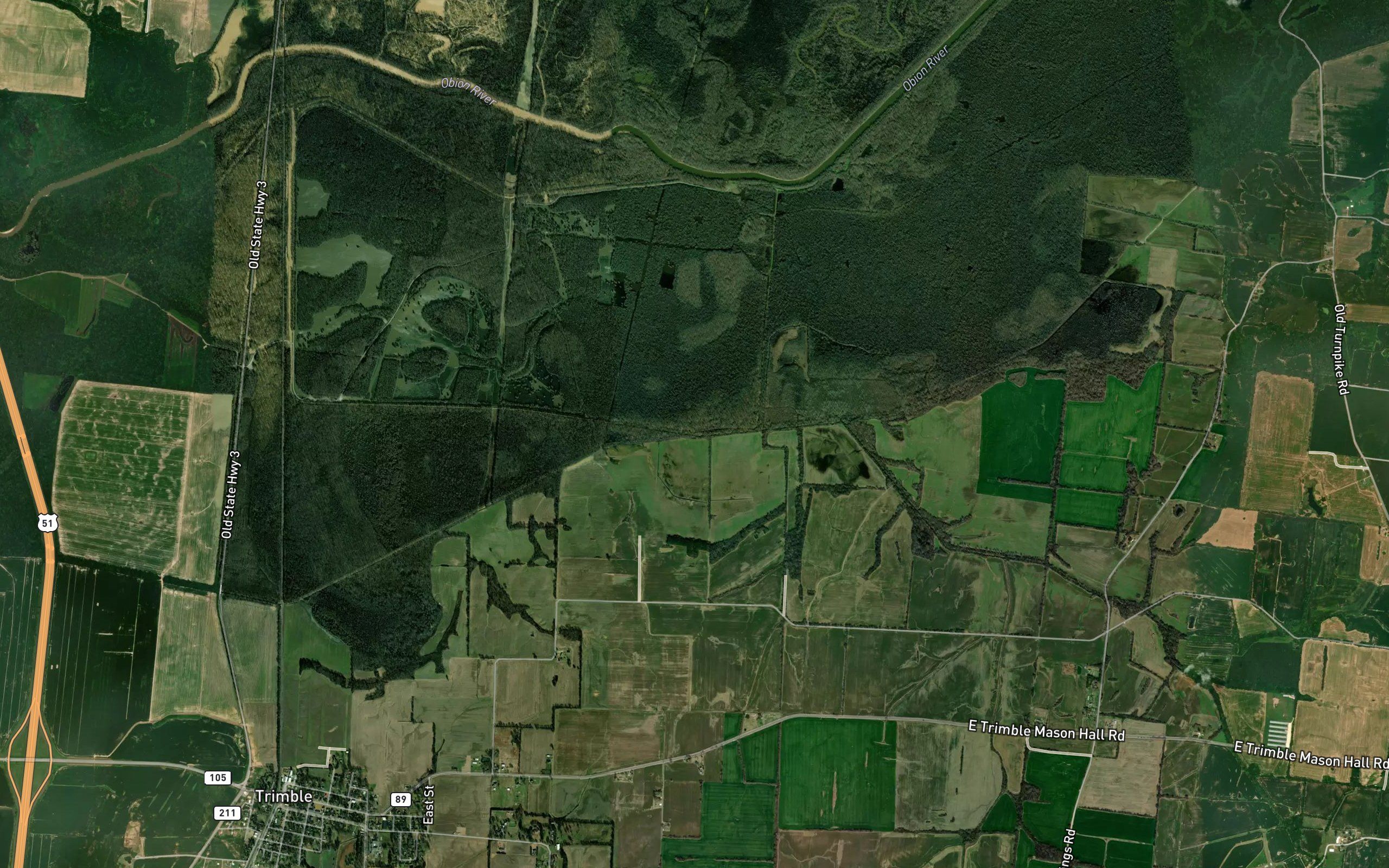 Obion River Drainage Canal
