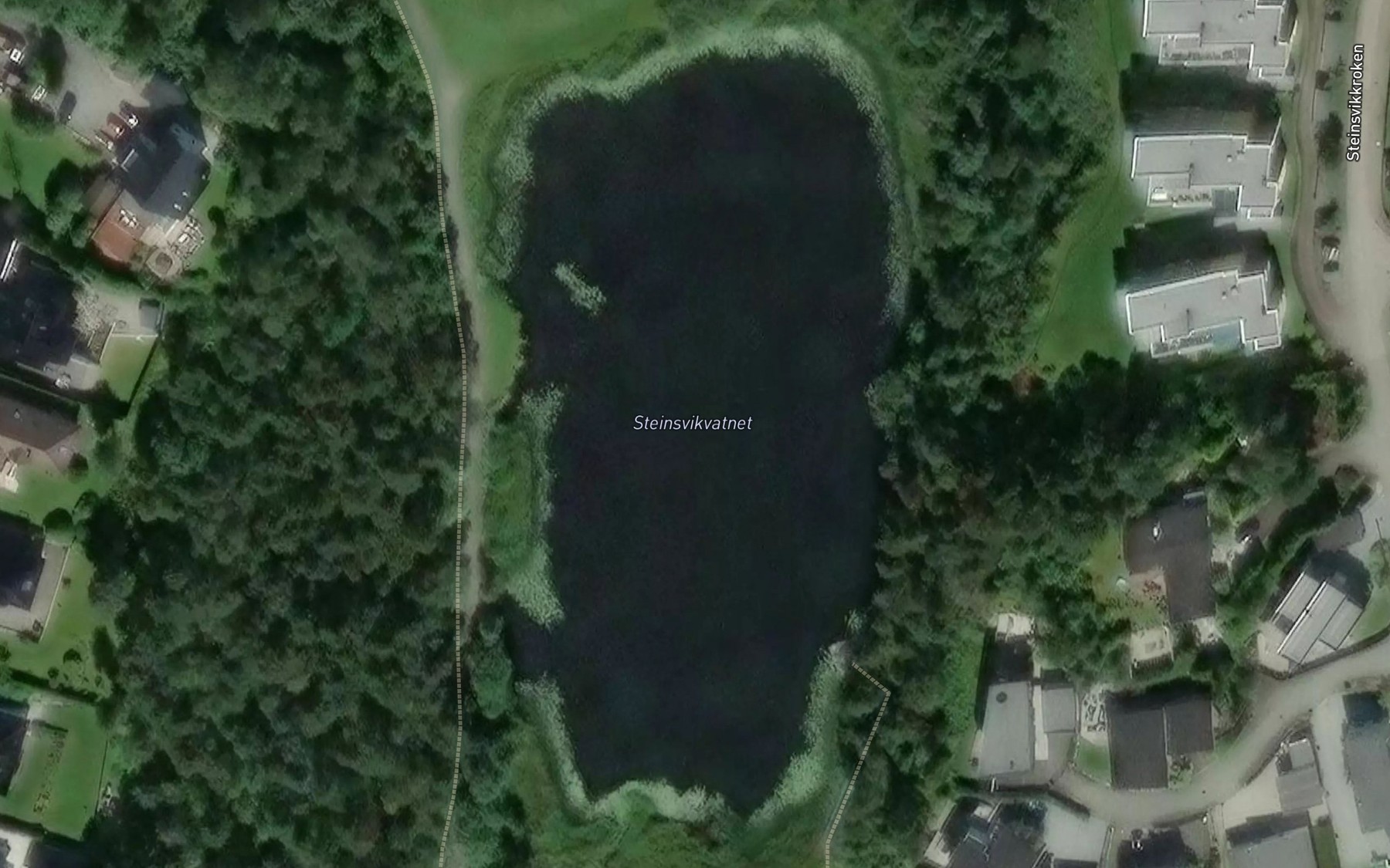 Satellite map of the Steinsvikvatnet