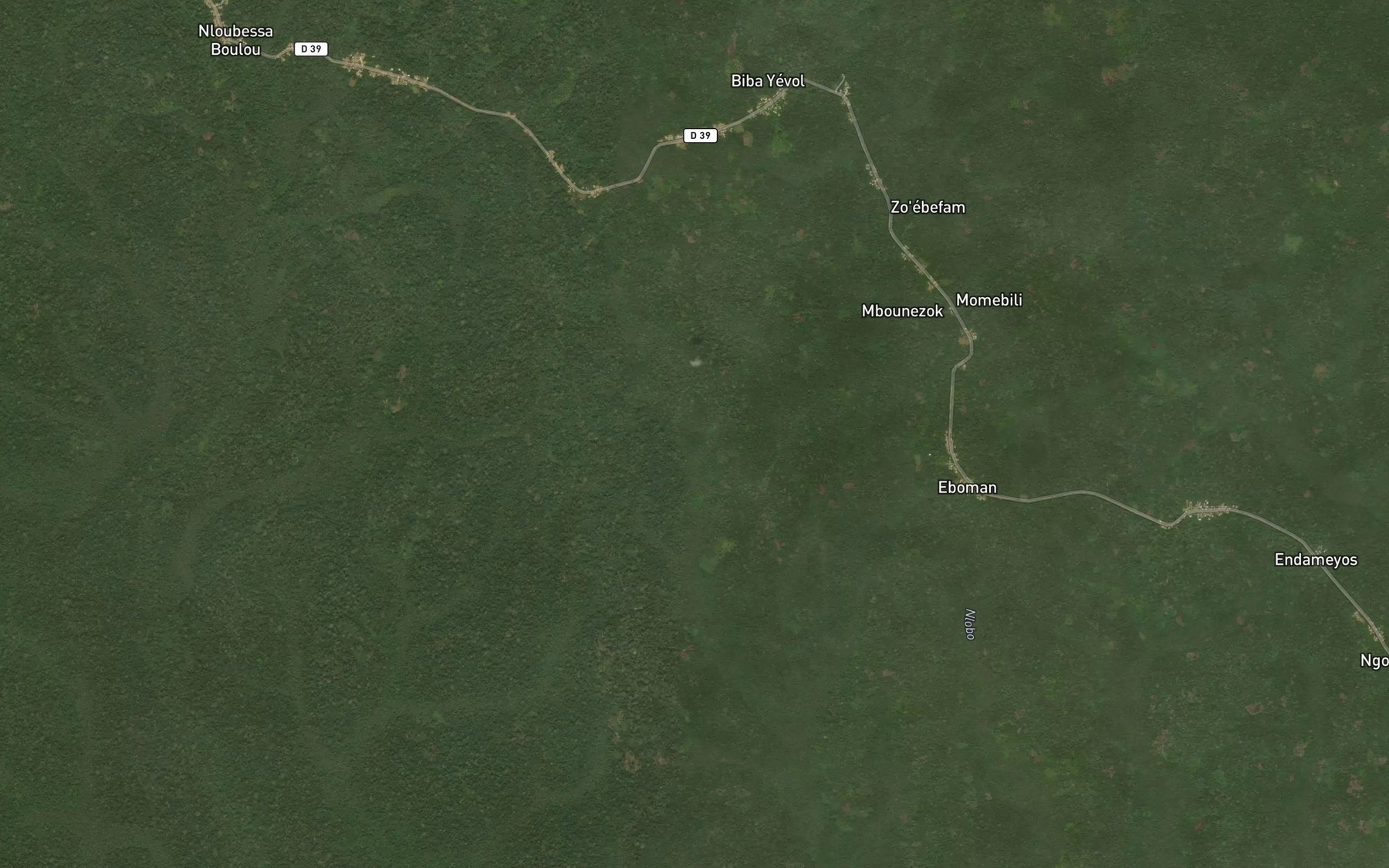 Satellite map of the Avoo