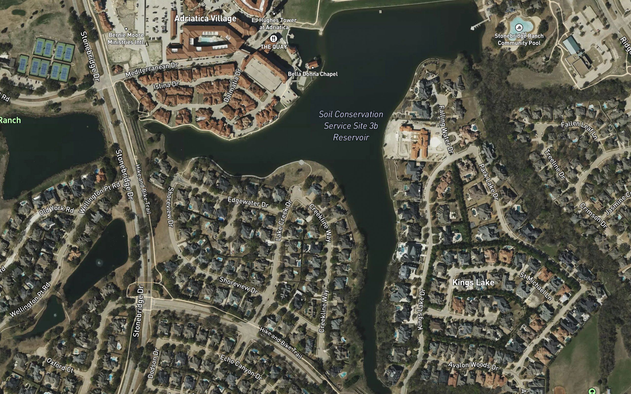 Soil Conservation Service Site 3b Reservoir