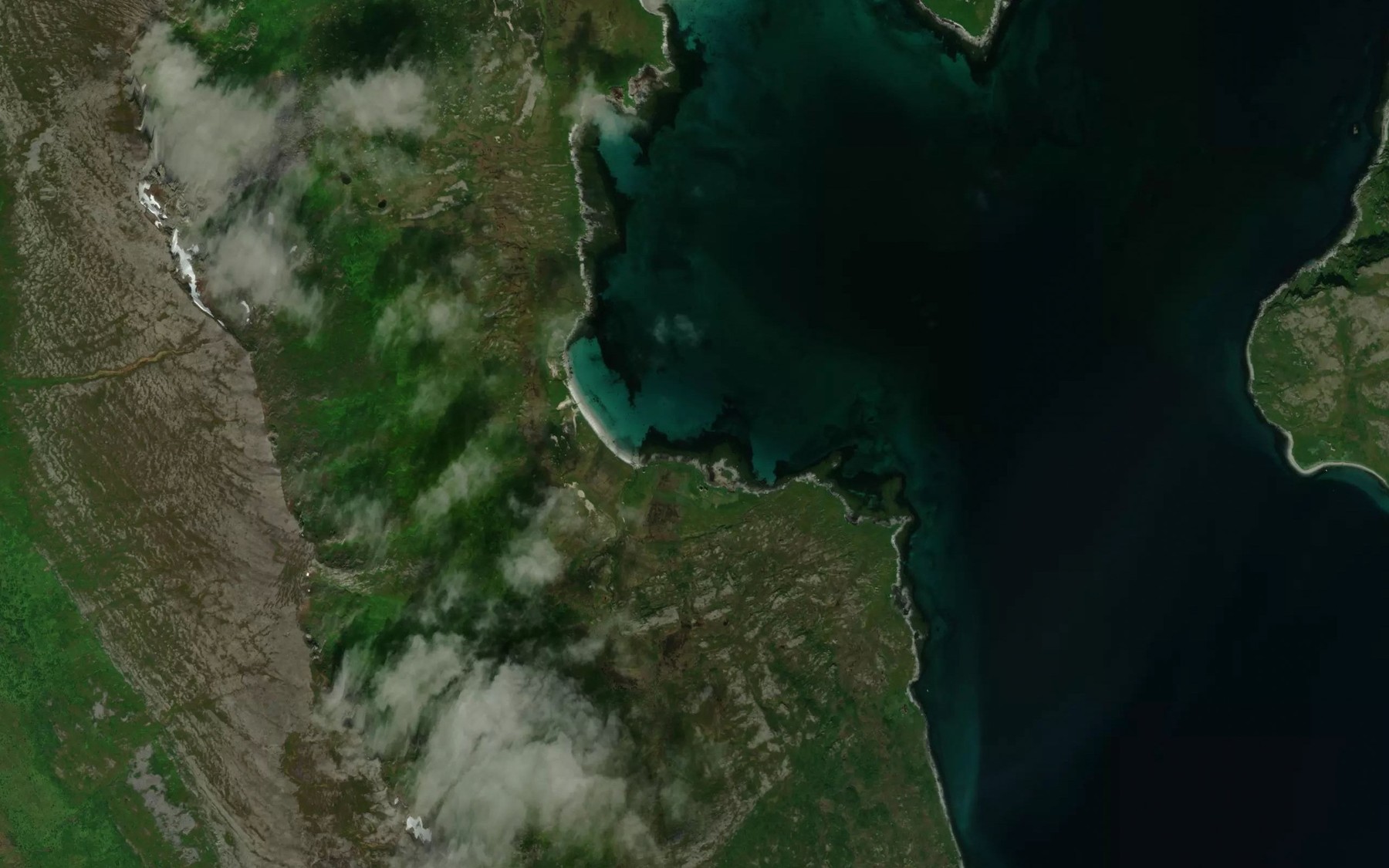 Satellite map of the Laukvika