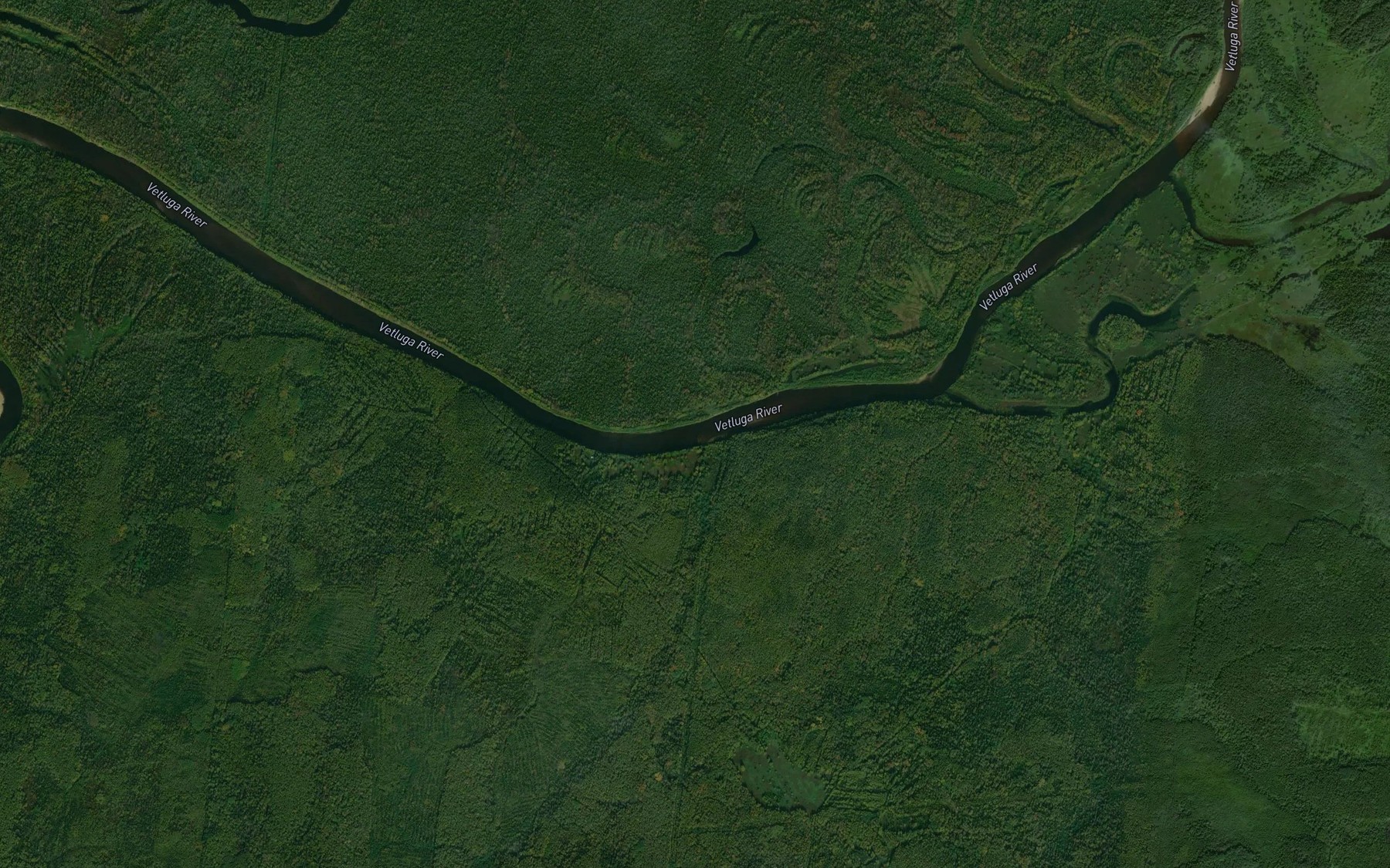 Satellite map of the Vyazovka