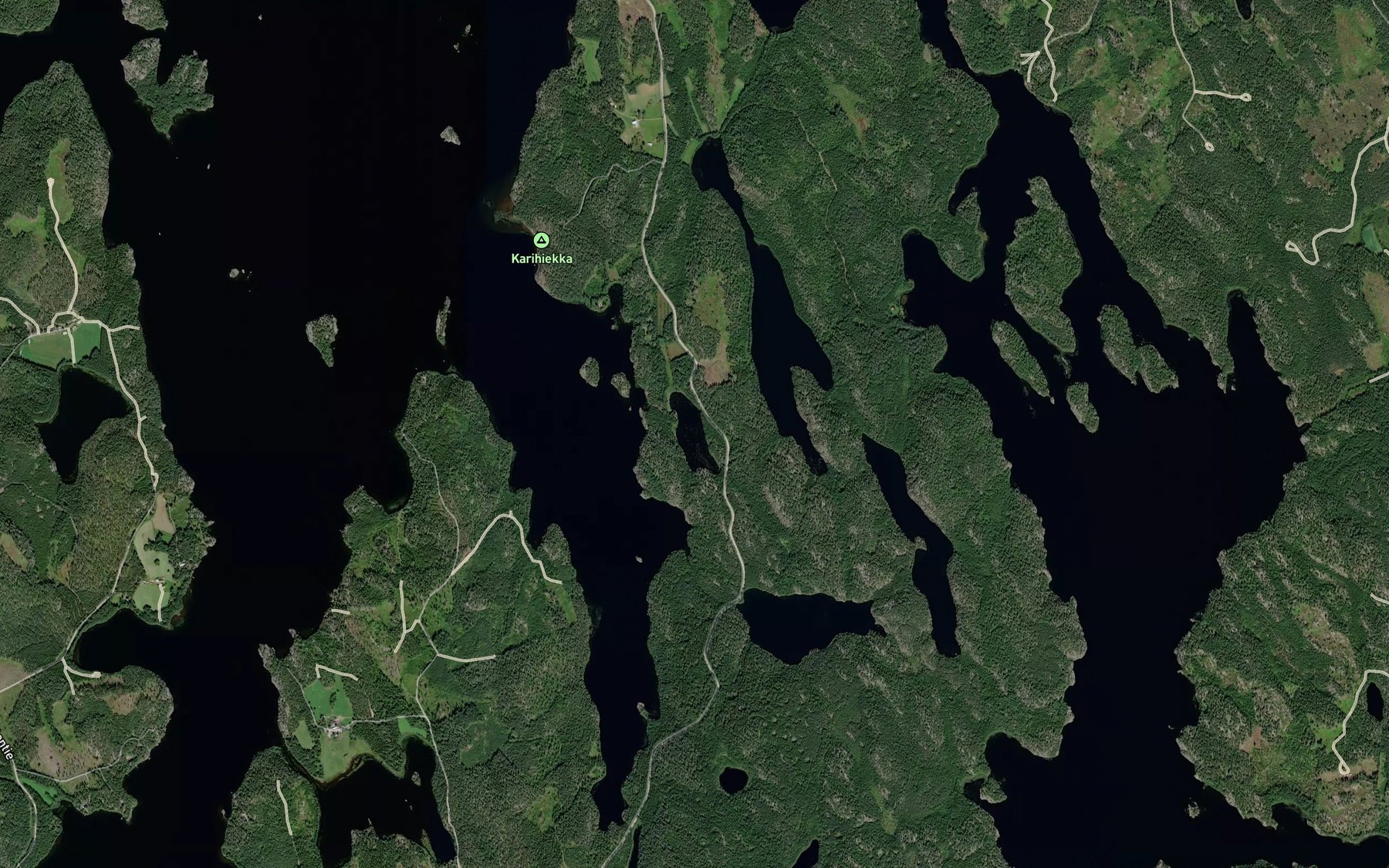 Satellite map of the Pyylampi