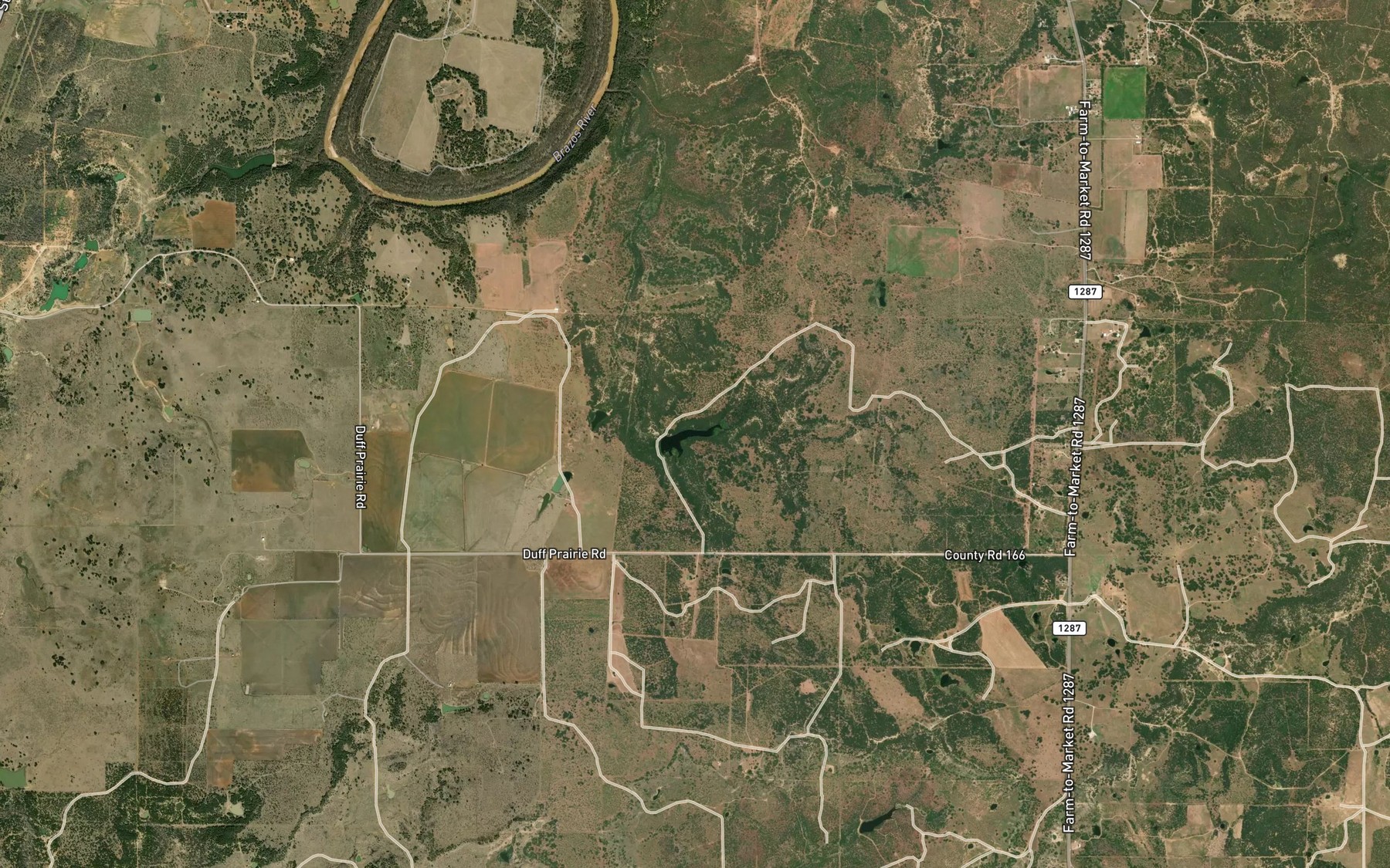 Satellite map of the Union Lake