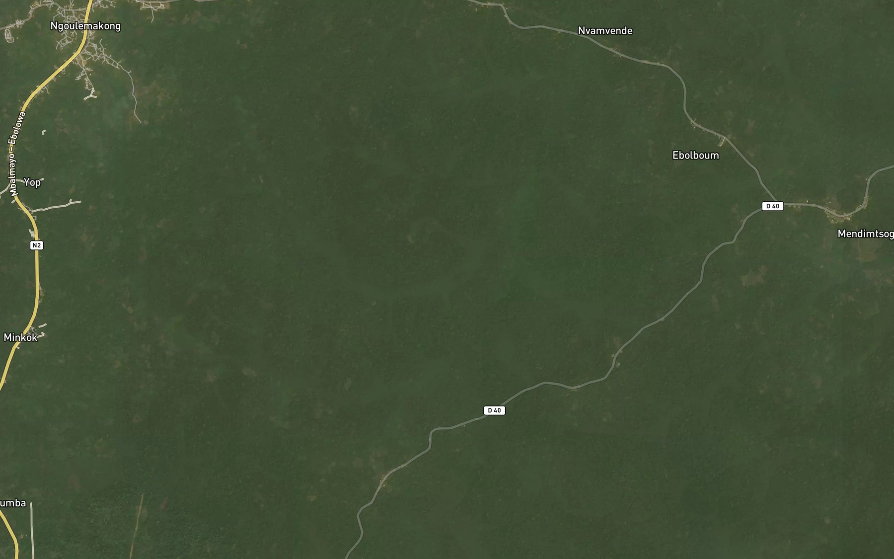 Satellite map of the Emana