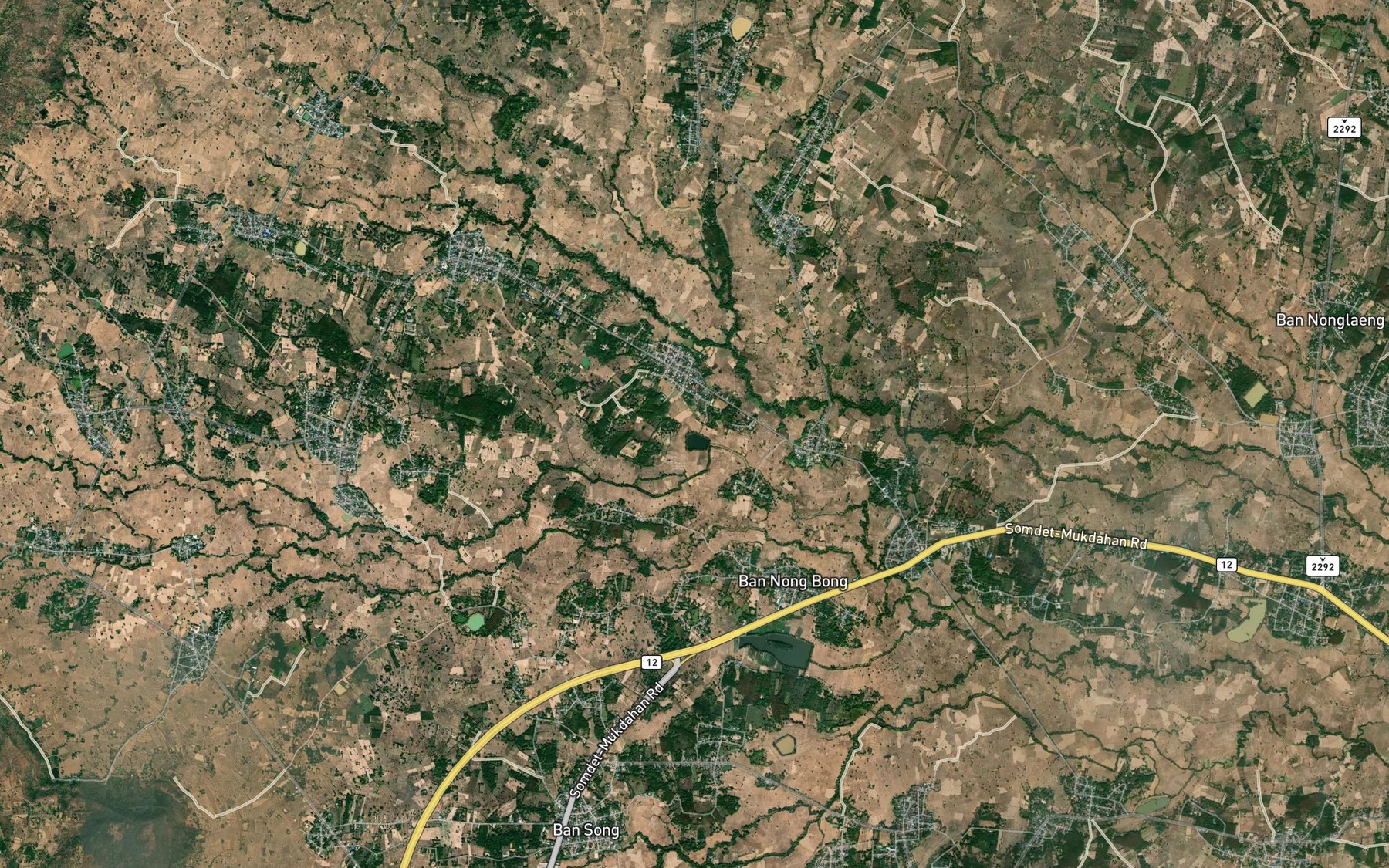 Satellite map of the Nong Phueng Ton