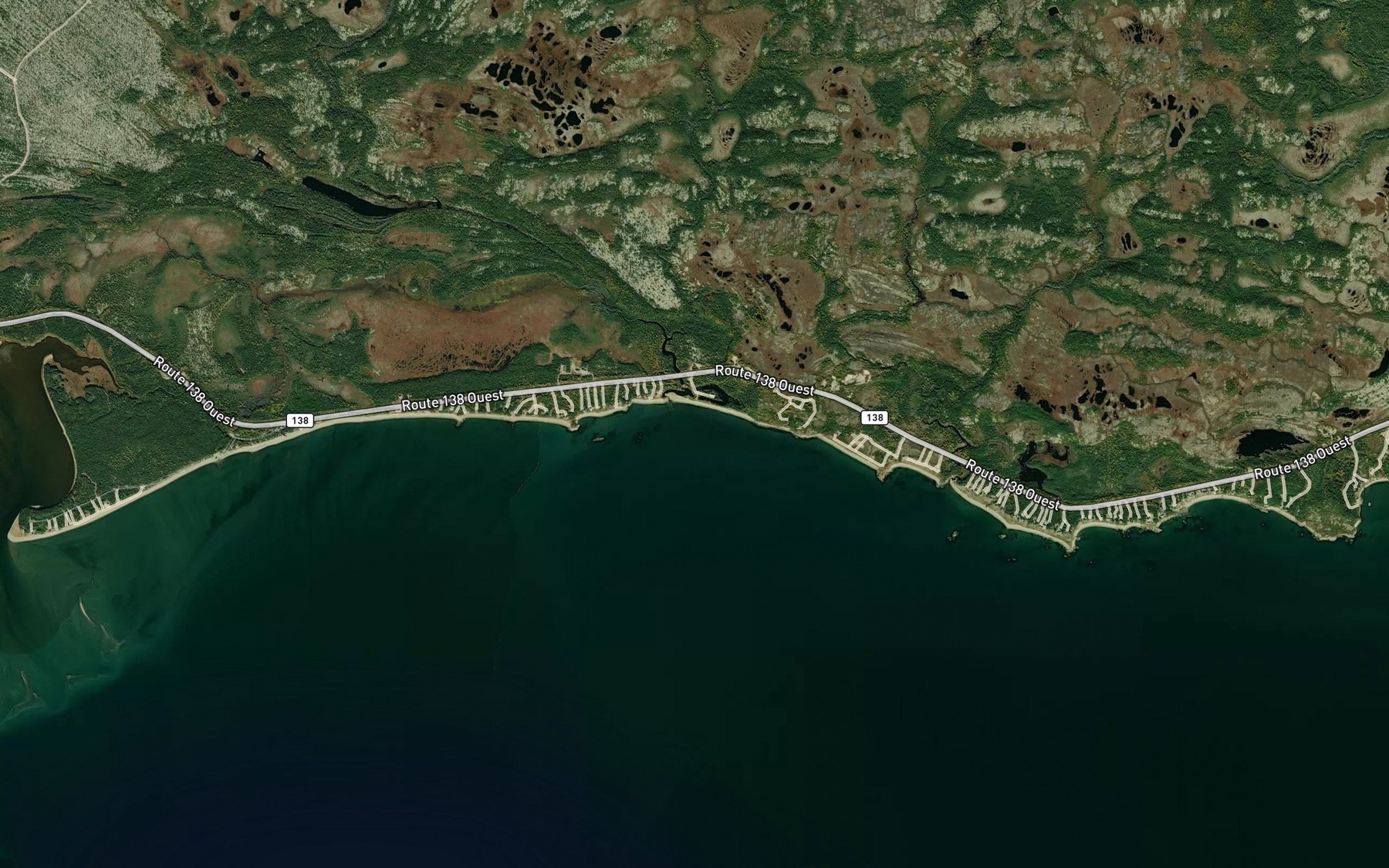 Satellite map of the Passe Kahipeuiapiskaht