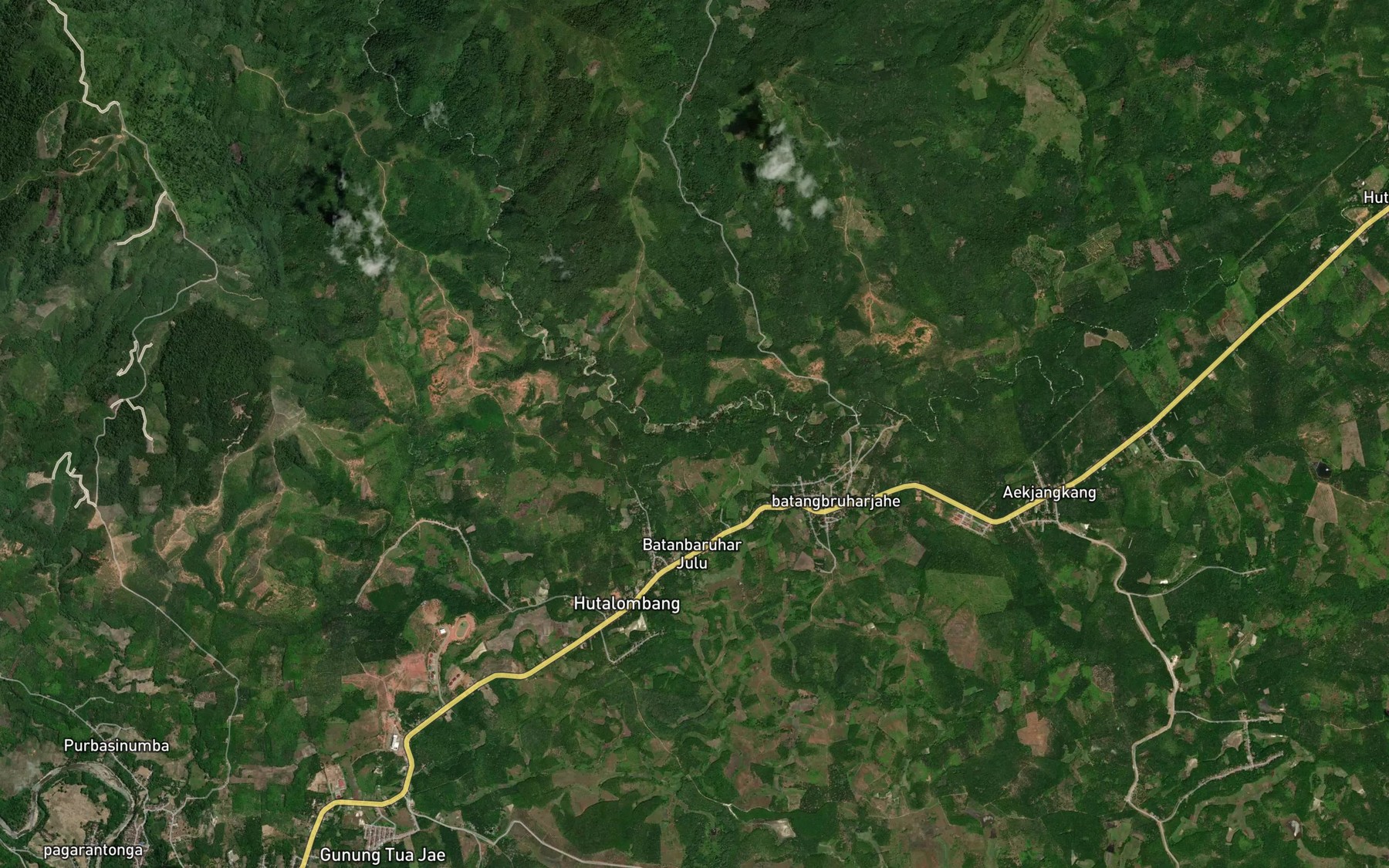 Satellite map of the Aek Payadngir