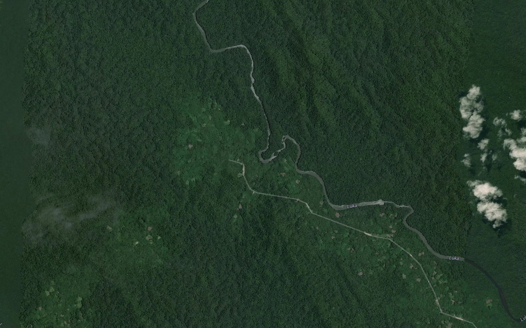 Satellite map of the Bukumu