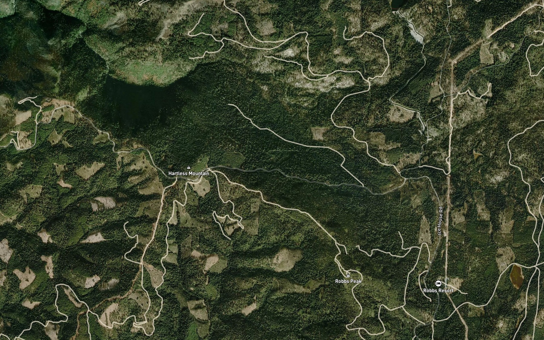 Satellite map of the Cold Spring