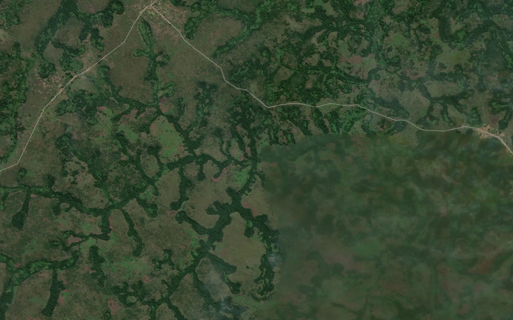 Satellite map of the Katondo