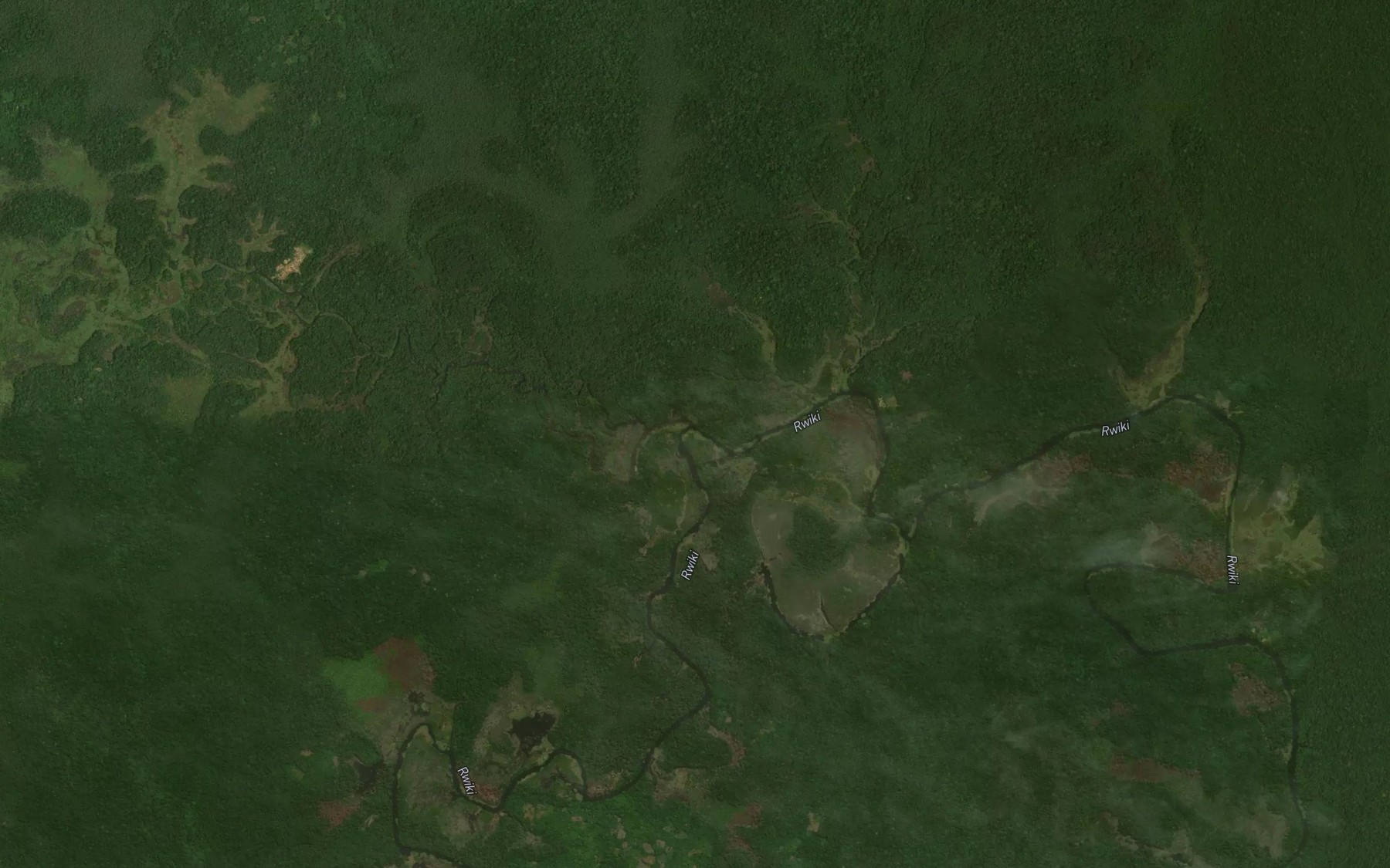 Satellite map of the Loango