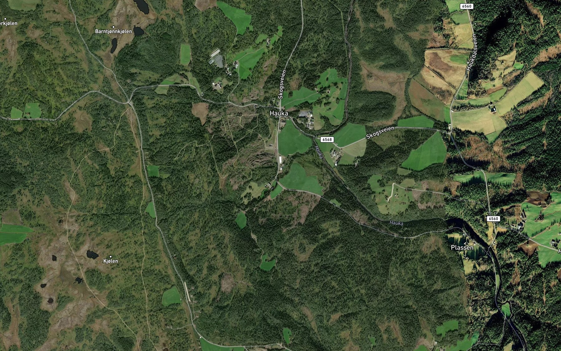 Satellite map of the Rimsetbekken