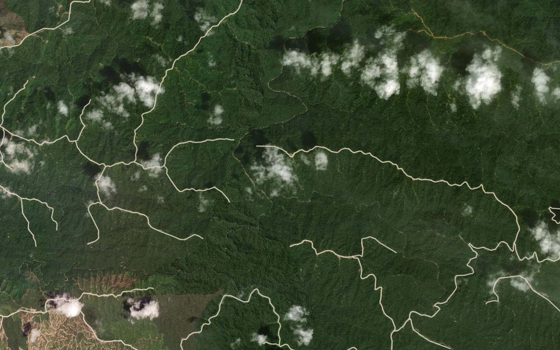 Satellite map of the Sungai Liang