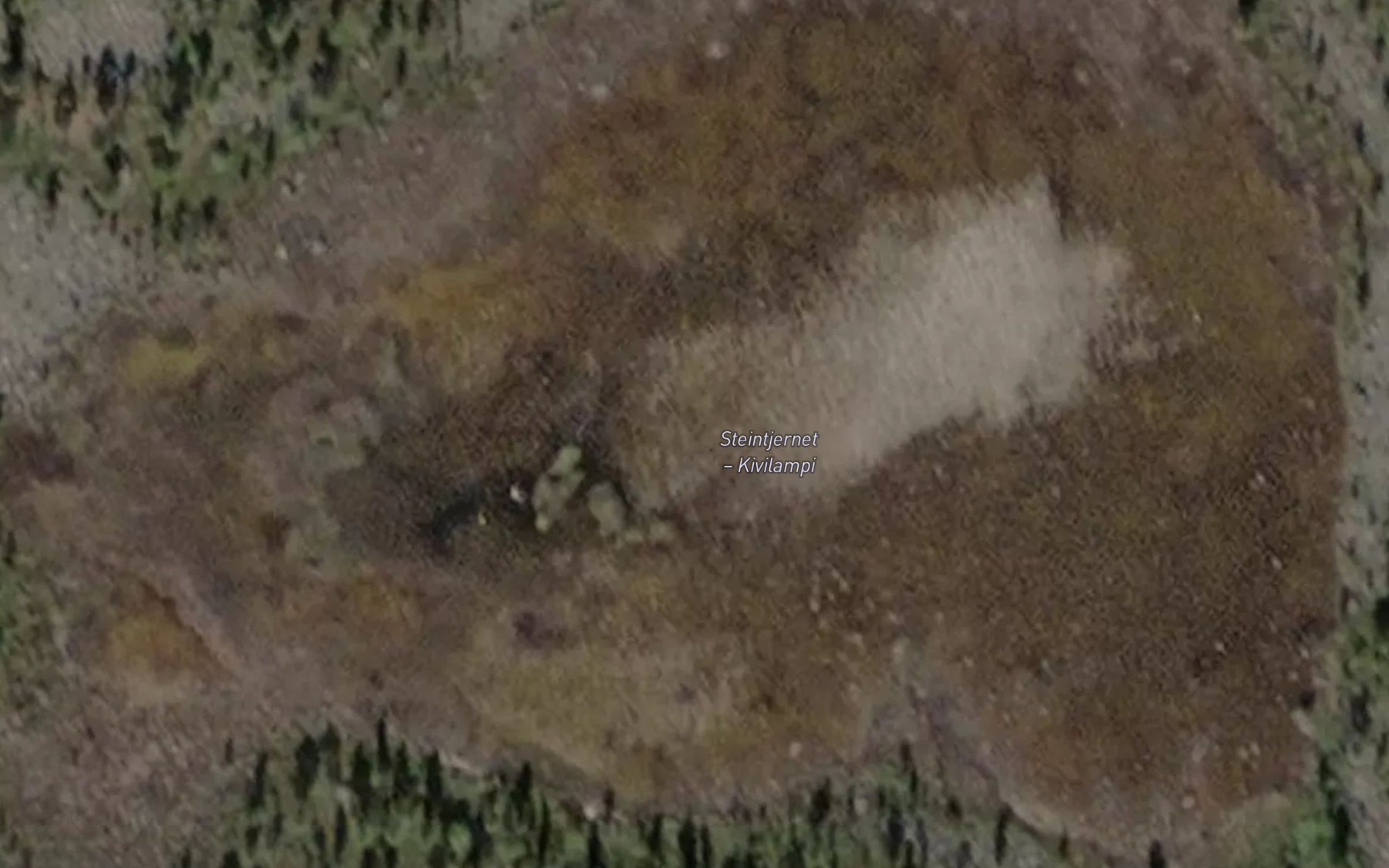 Satellite map of the Kivilampi