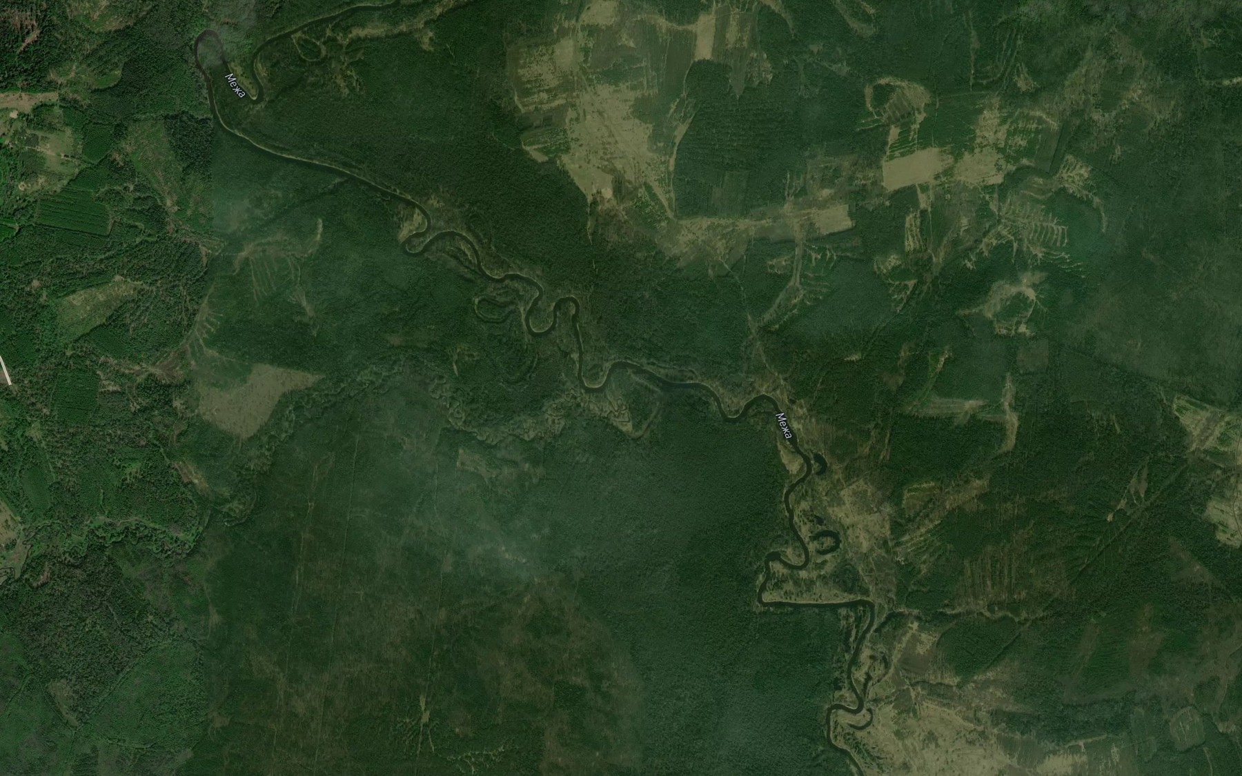 Satellite map of the Lukh