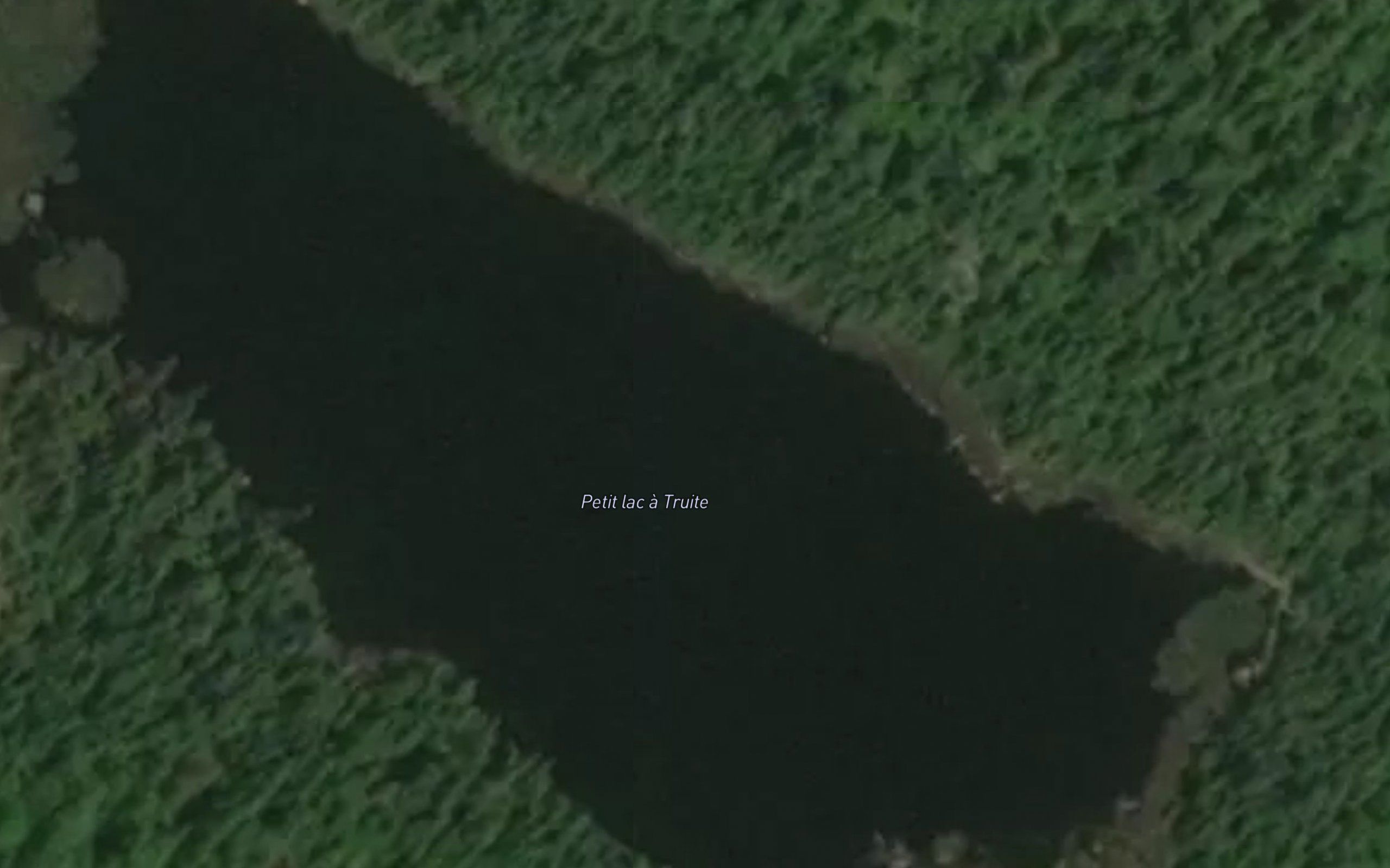 Petit lac a Truite