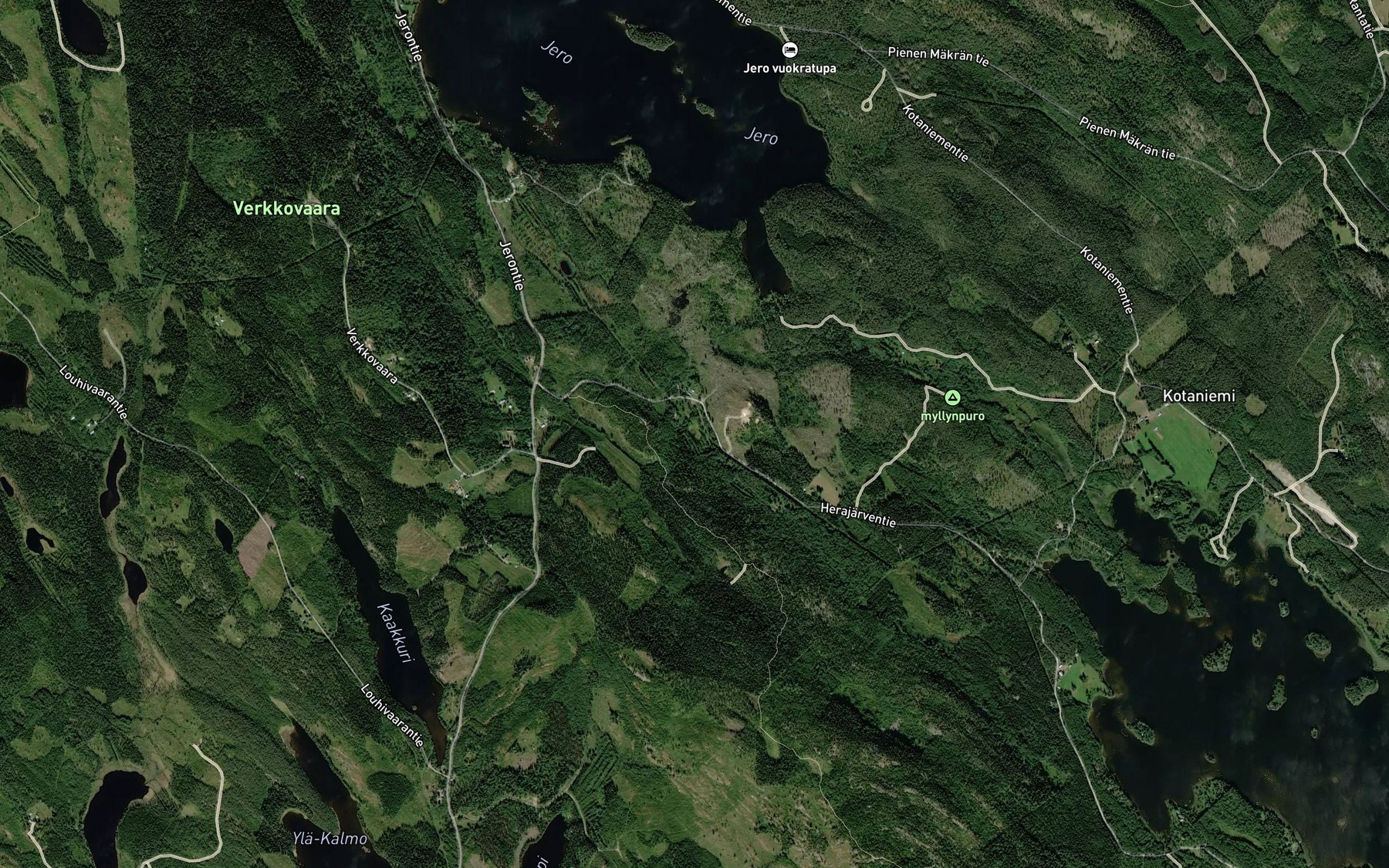 Satellite map of the Piimalampi