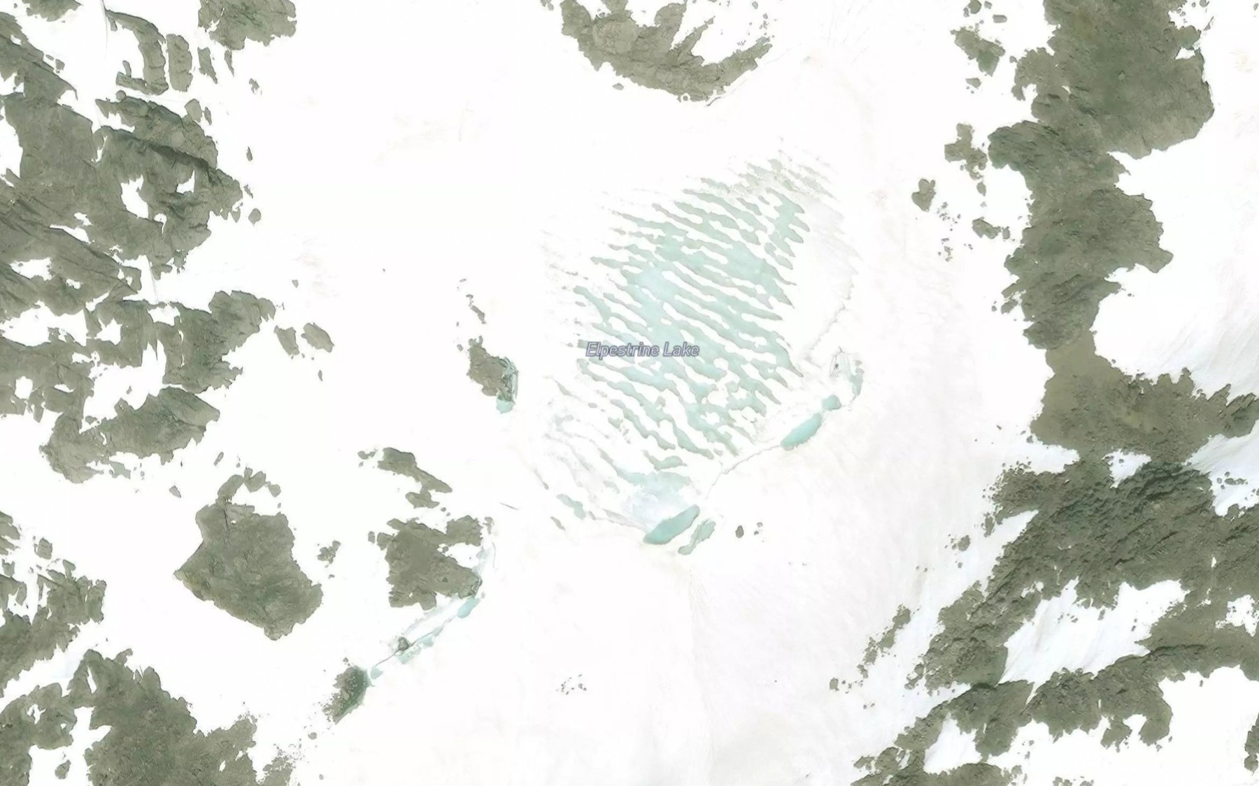 Satellite map of the Elpestrine Lake