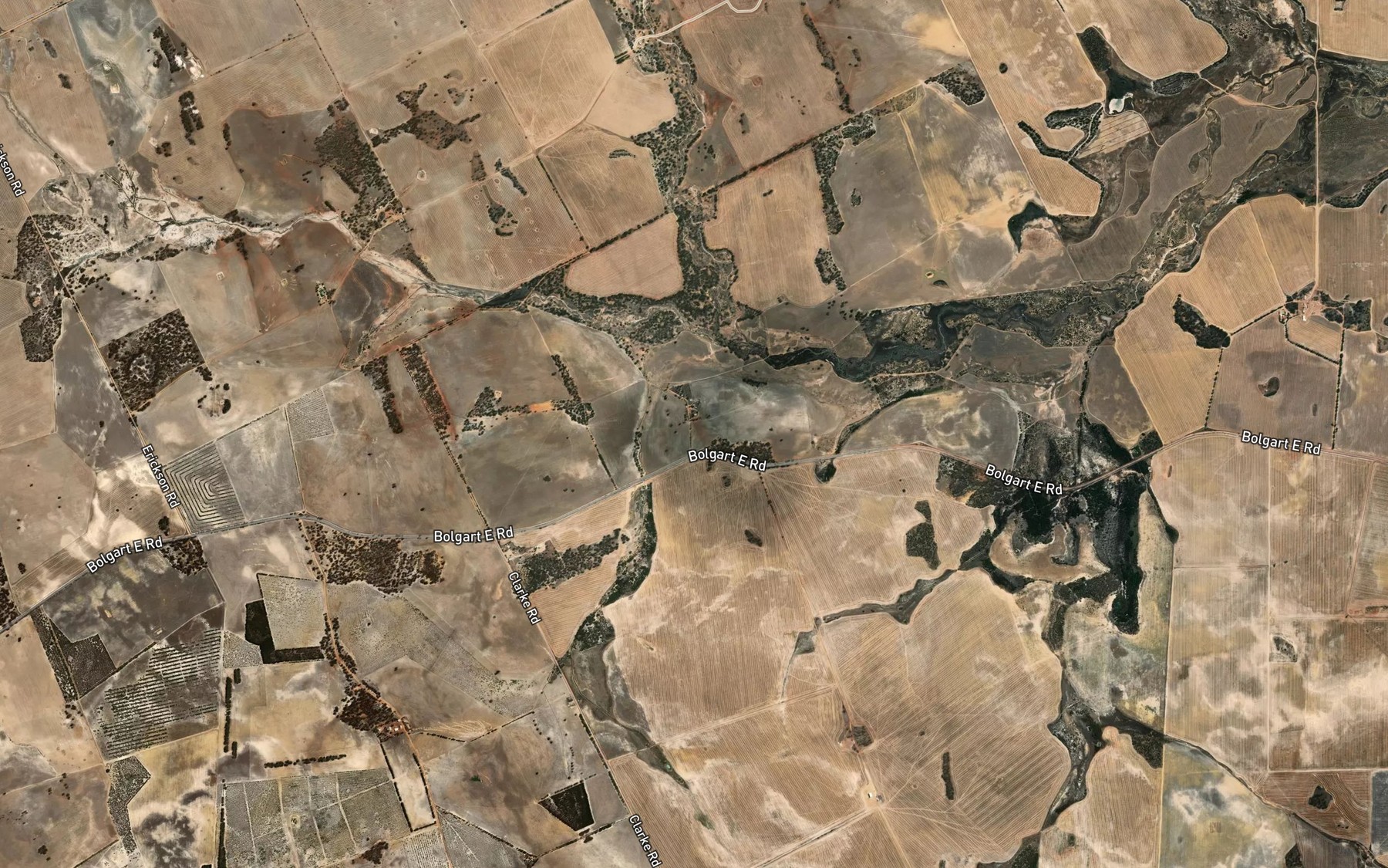 Satellite map of the Cularing Spring