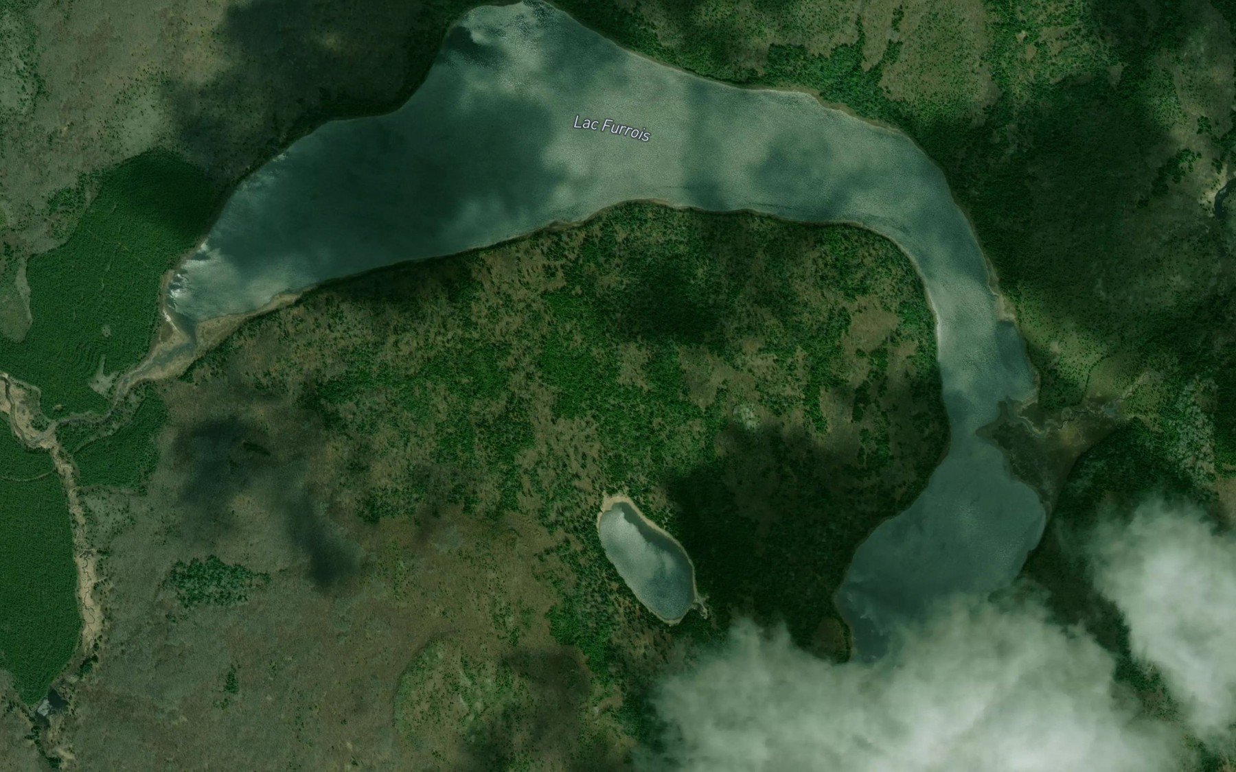 Satellite map of the Lac Furrois