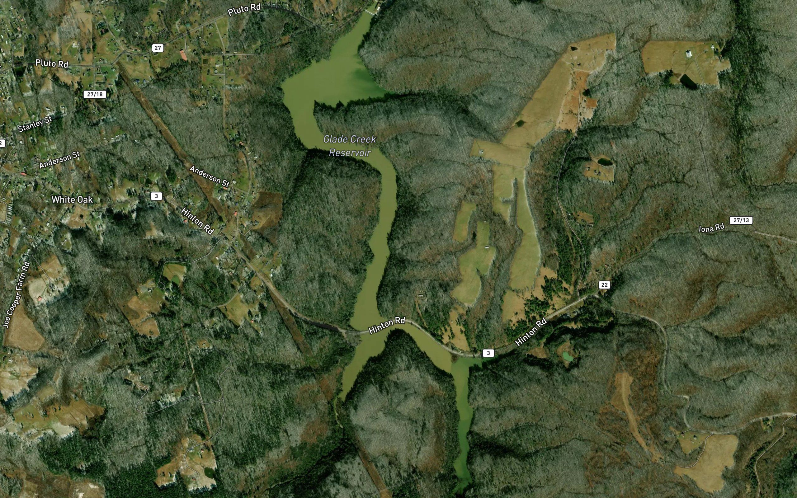 Glade Creek Reservoir