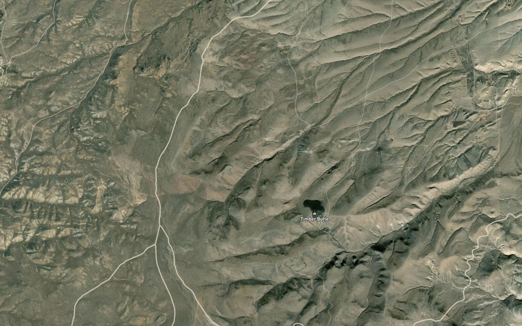 Satellite map of the Upper Magpie Spring