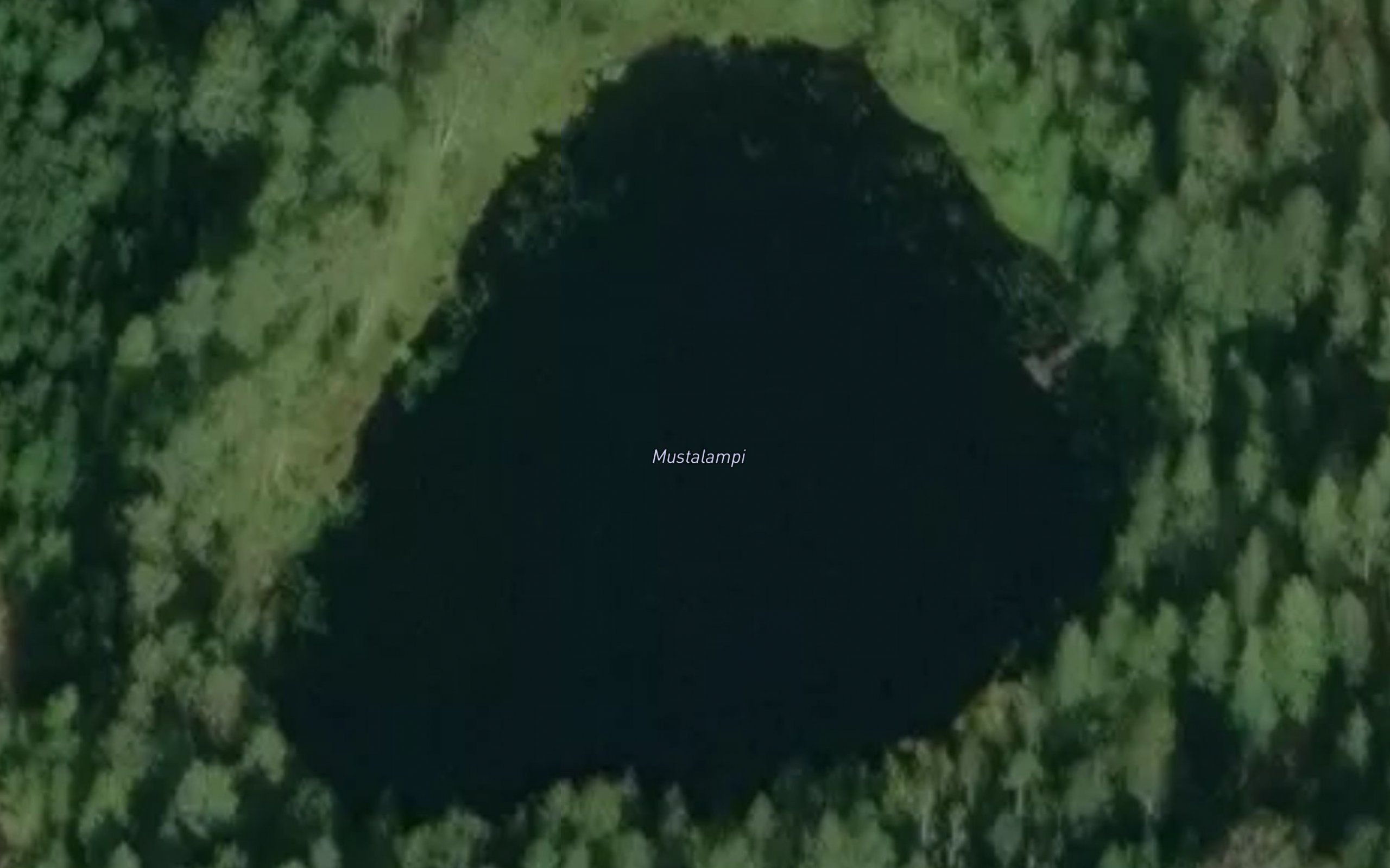 Mustalampi
