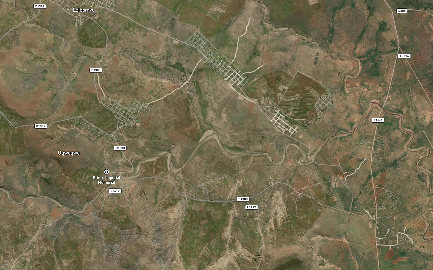Satellite map of the Jojosi