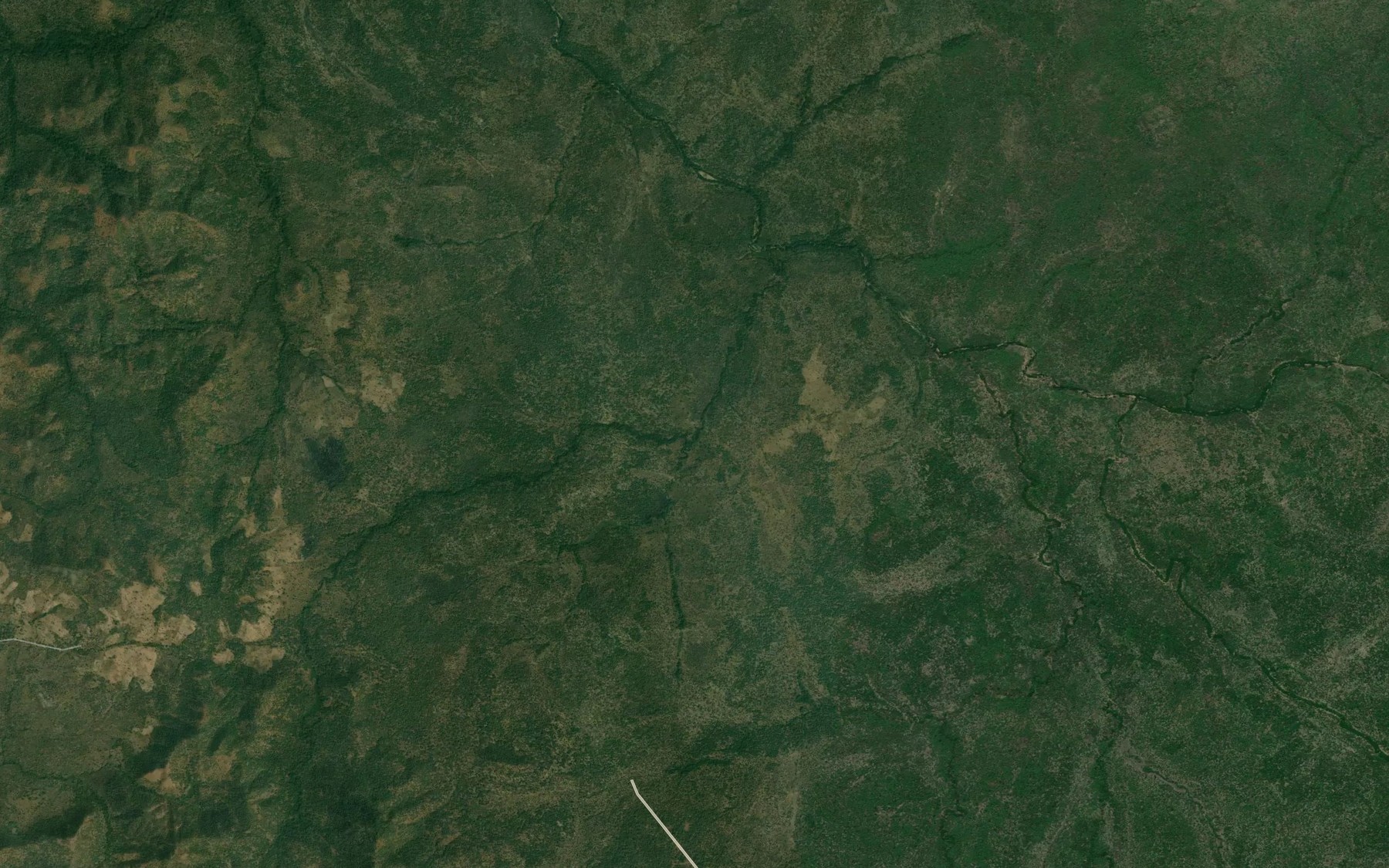 Satellite map of the River Buktaso