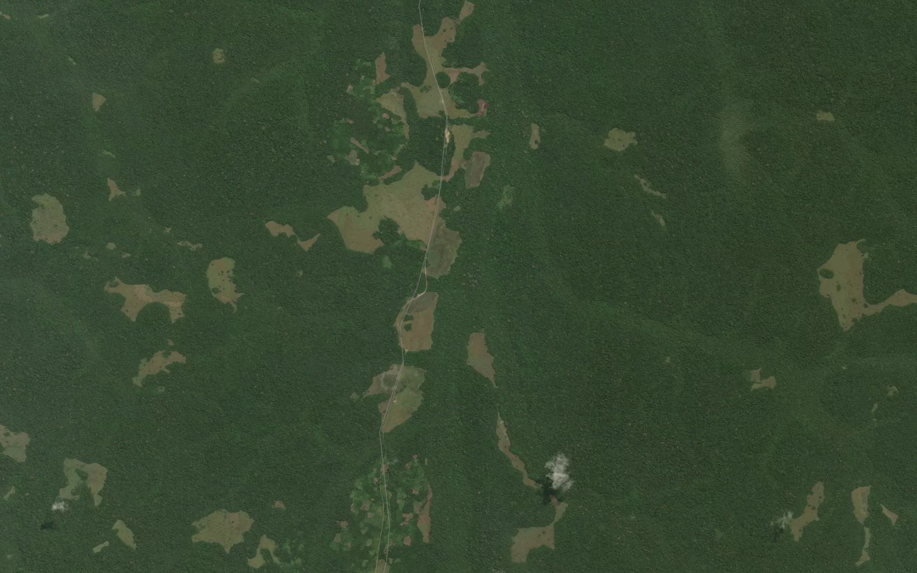 Satellite map of the Ngoissoegou