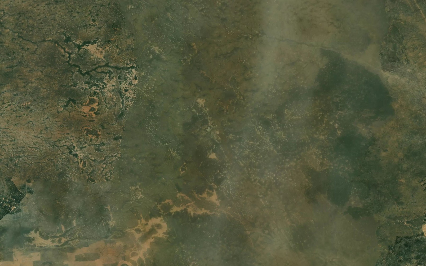 Satellite map of the Bela Pond