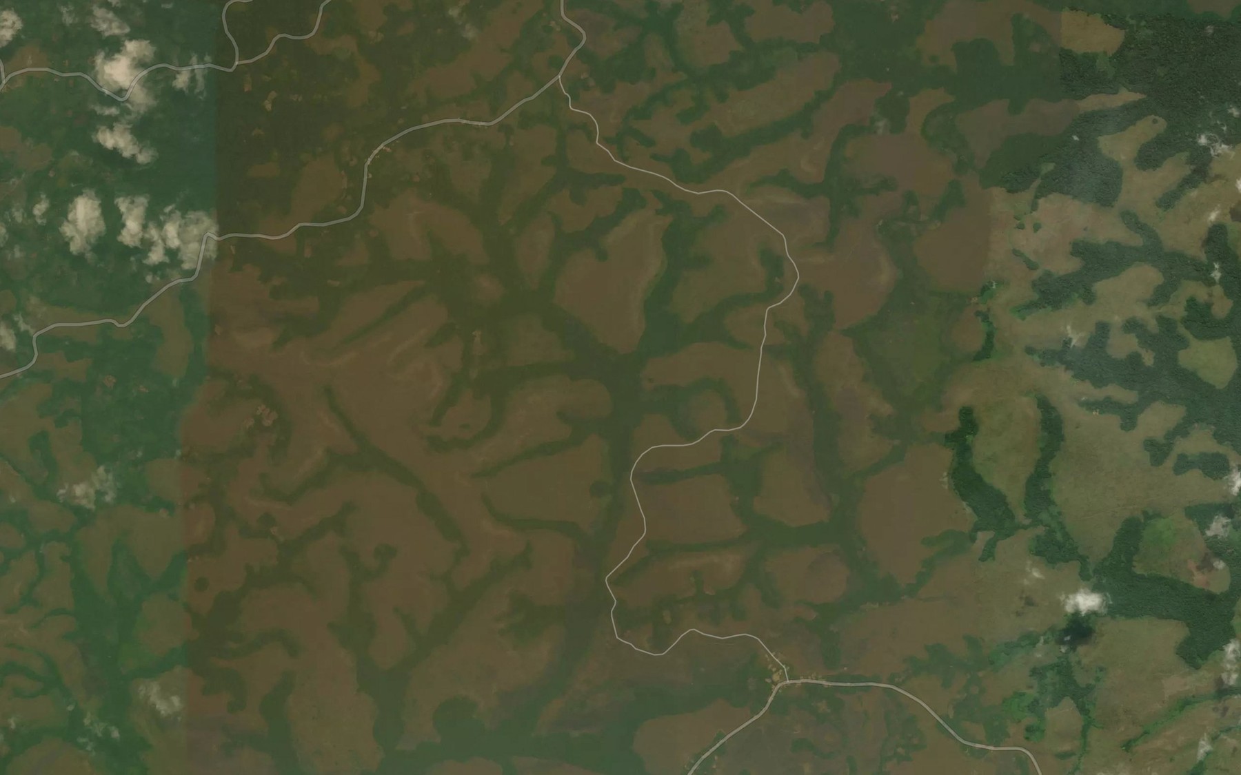 Satellite map of the Tsatsa