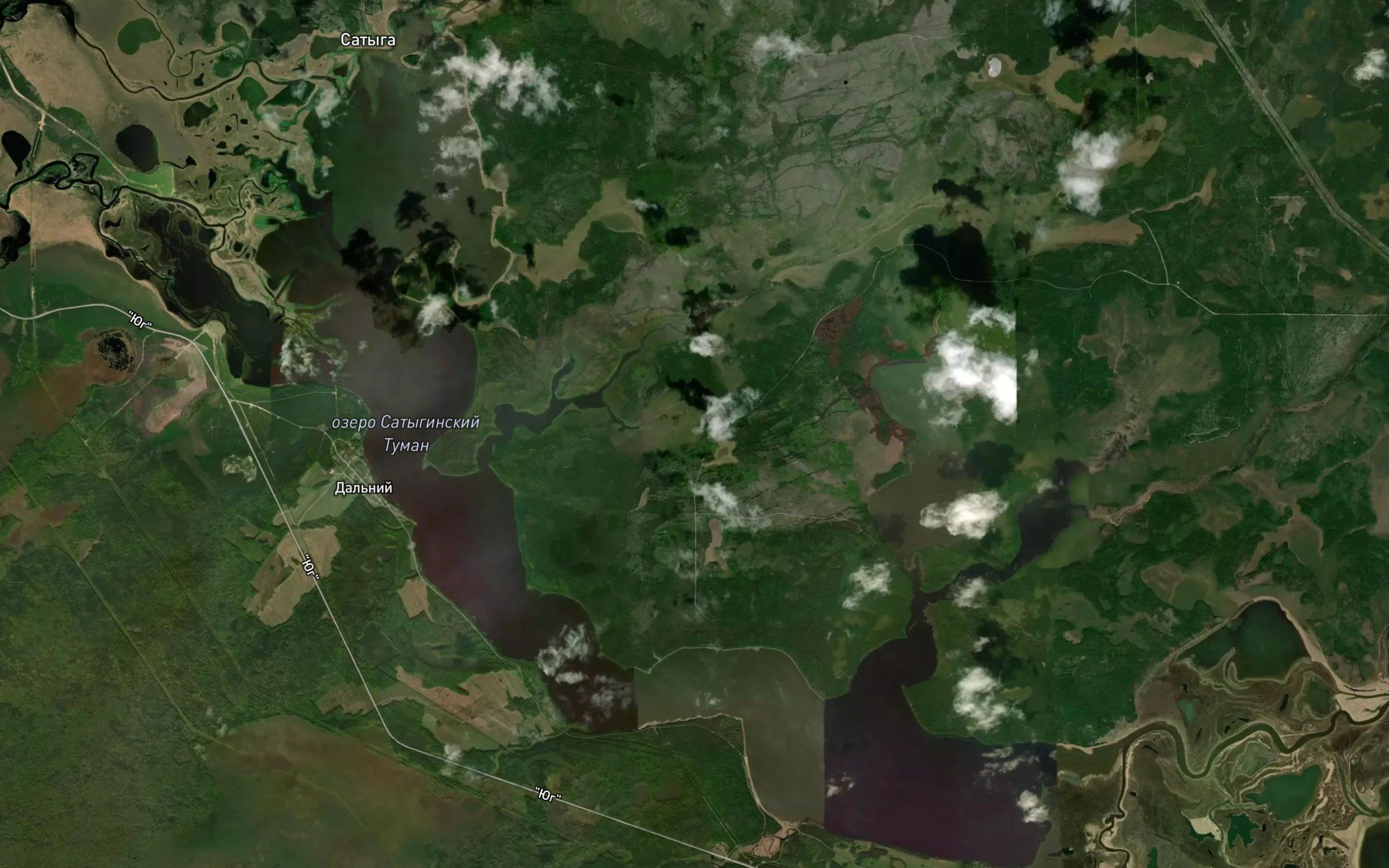 Ozero Satyginskiy Tuman