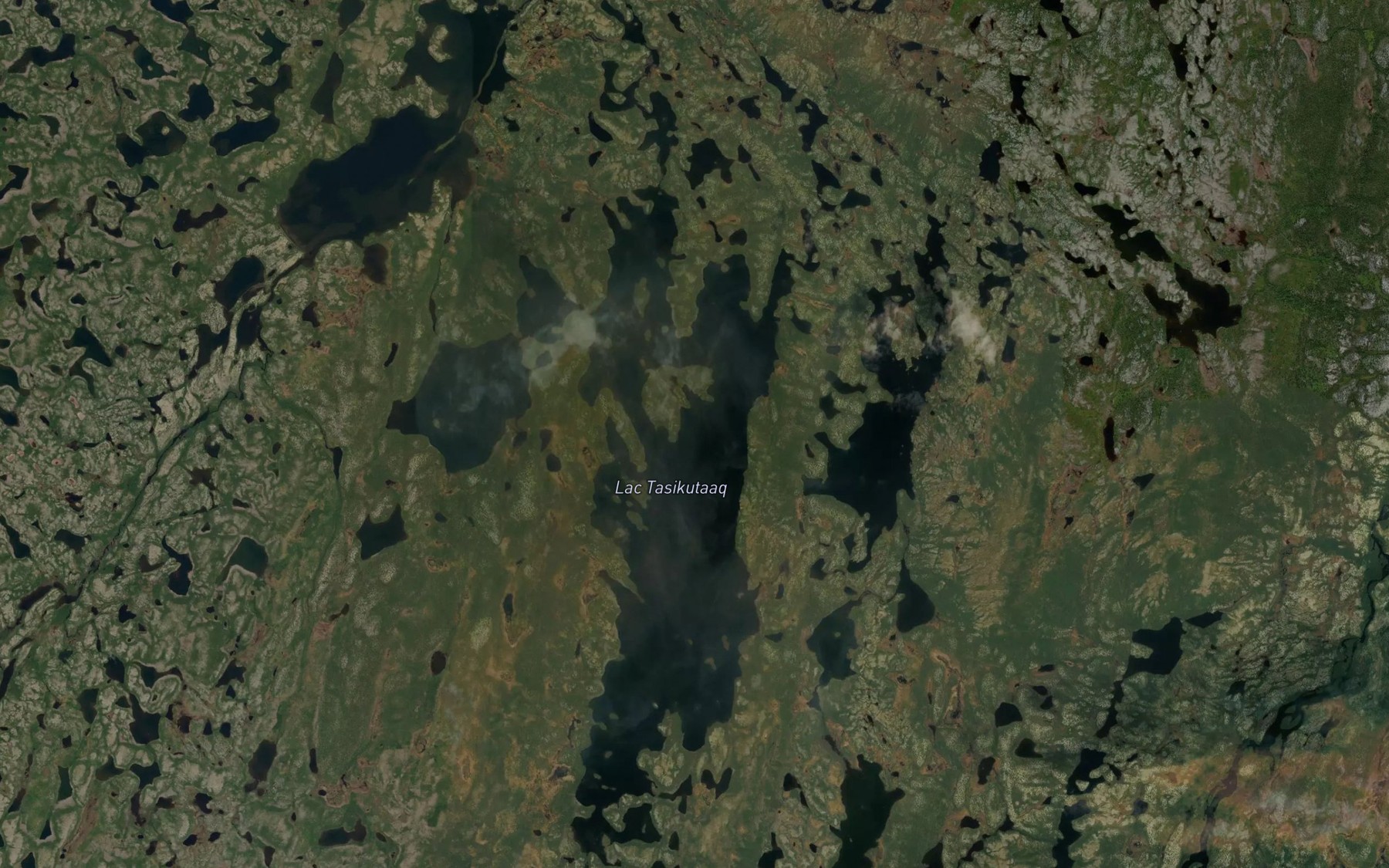 Satellite map of the Lac Tasikutaaq