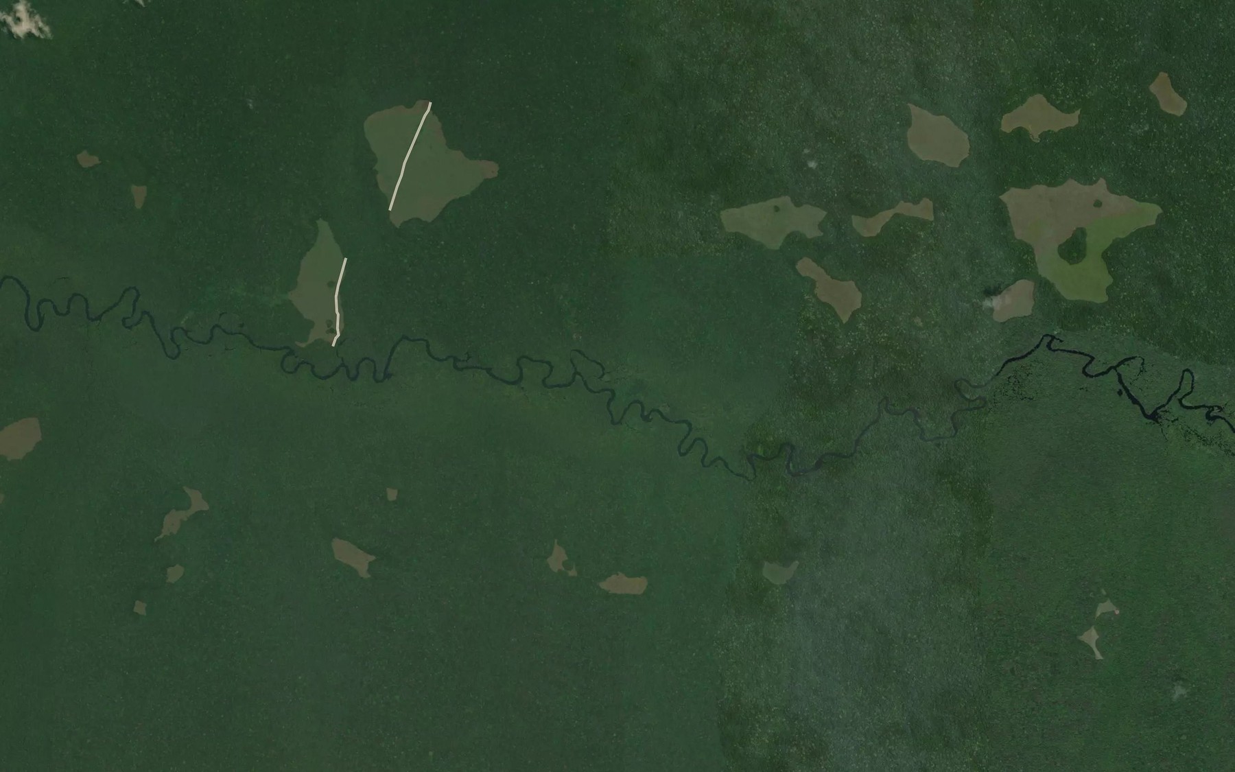 Satellite map of the Bompindi