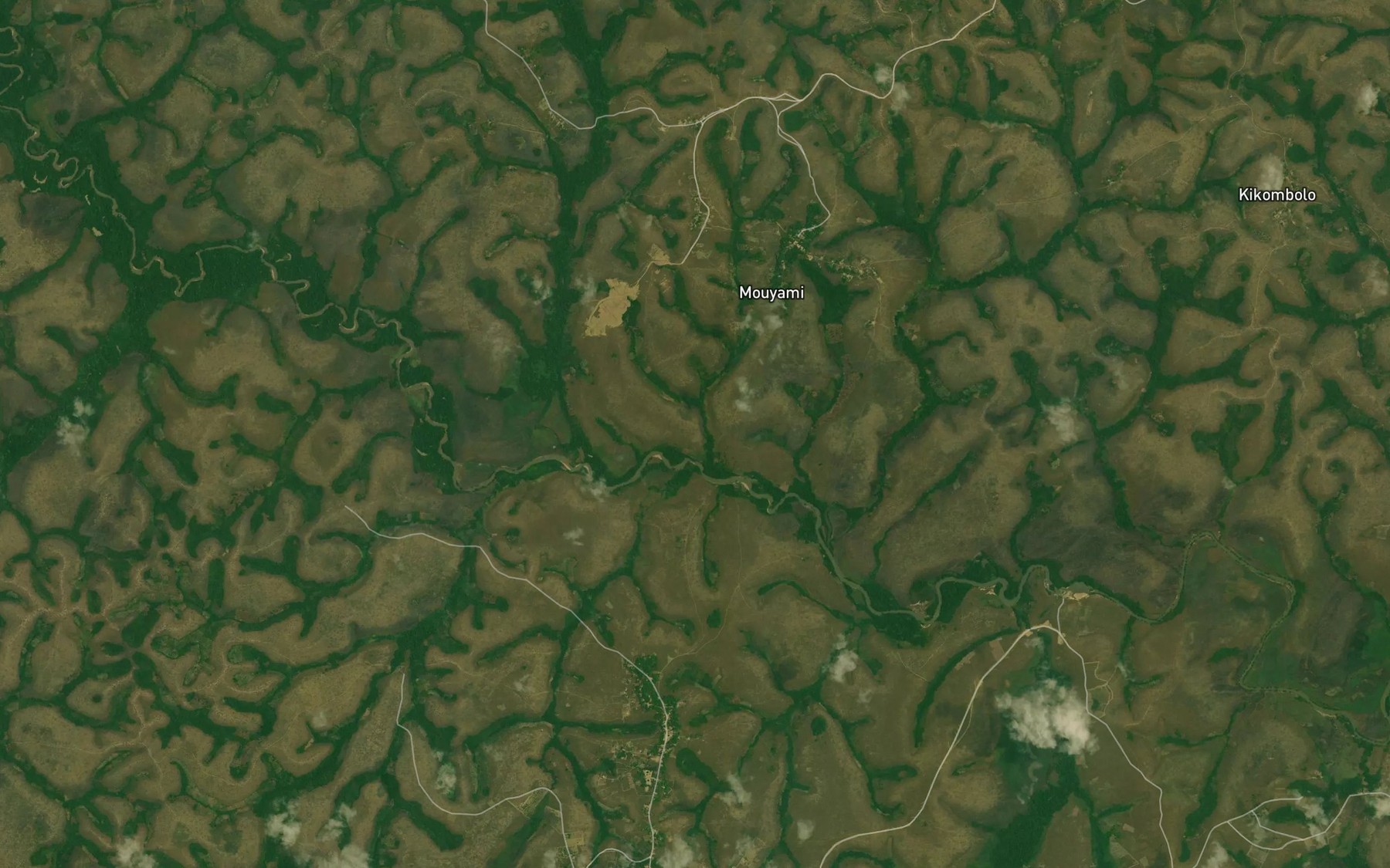Satellite map of the Kinnkaboka