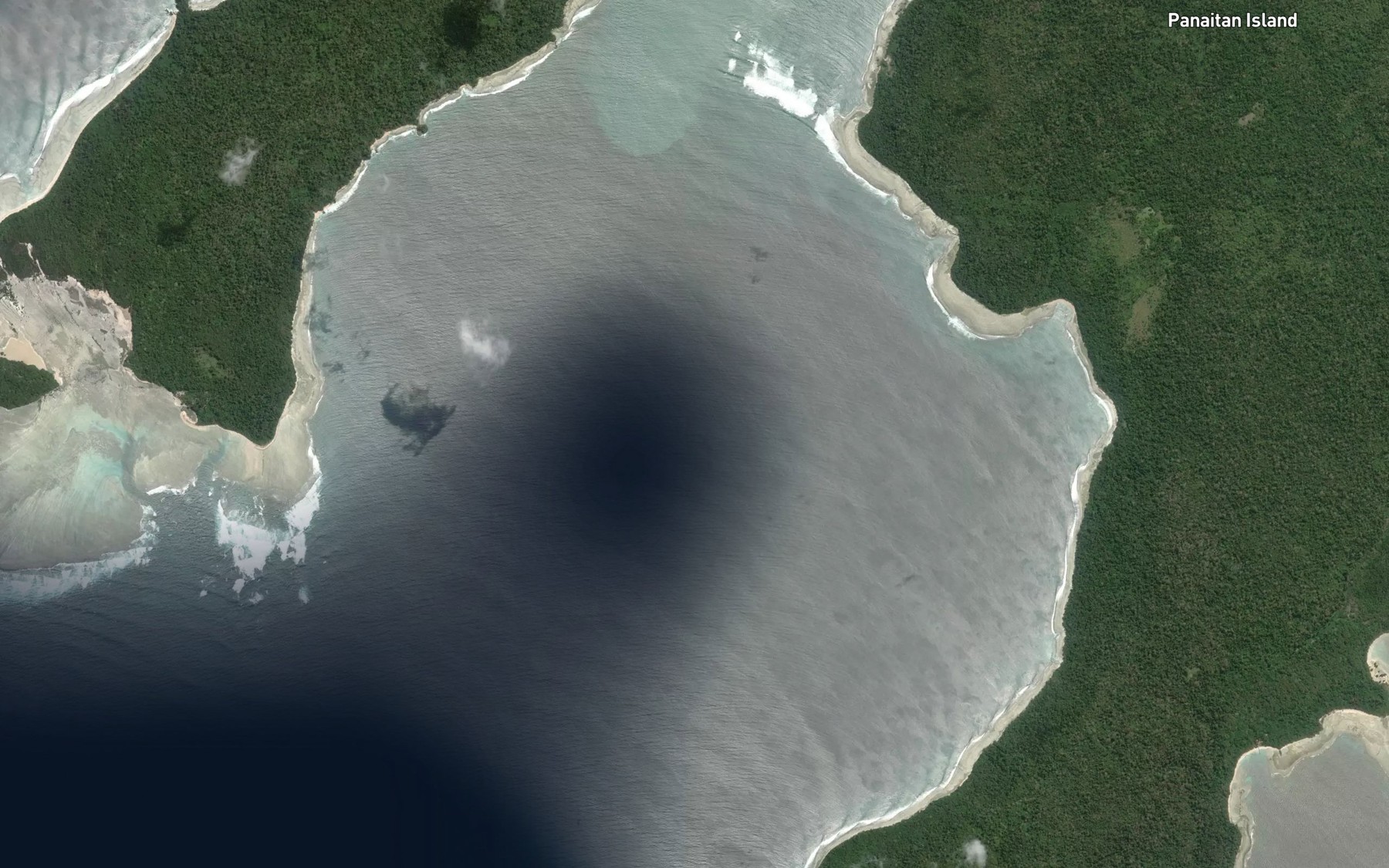 Satellite map of the Teluk Sarimo