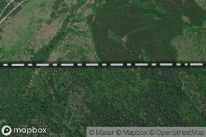 Satellite map of the Bowser Creek