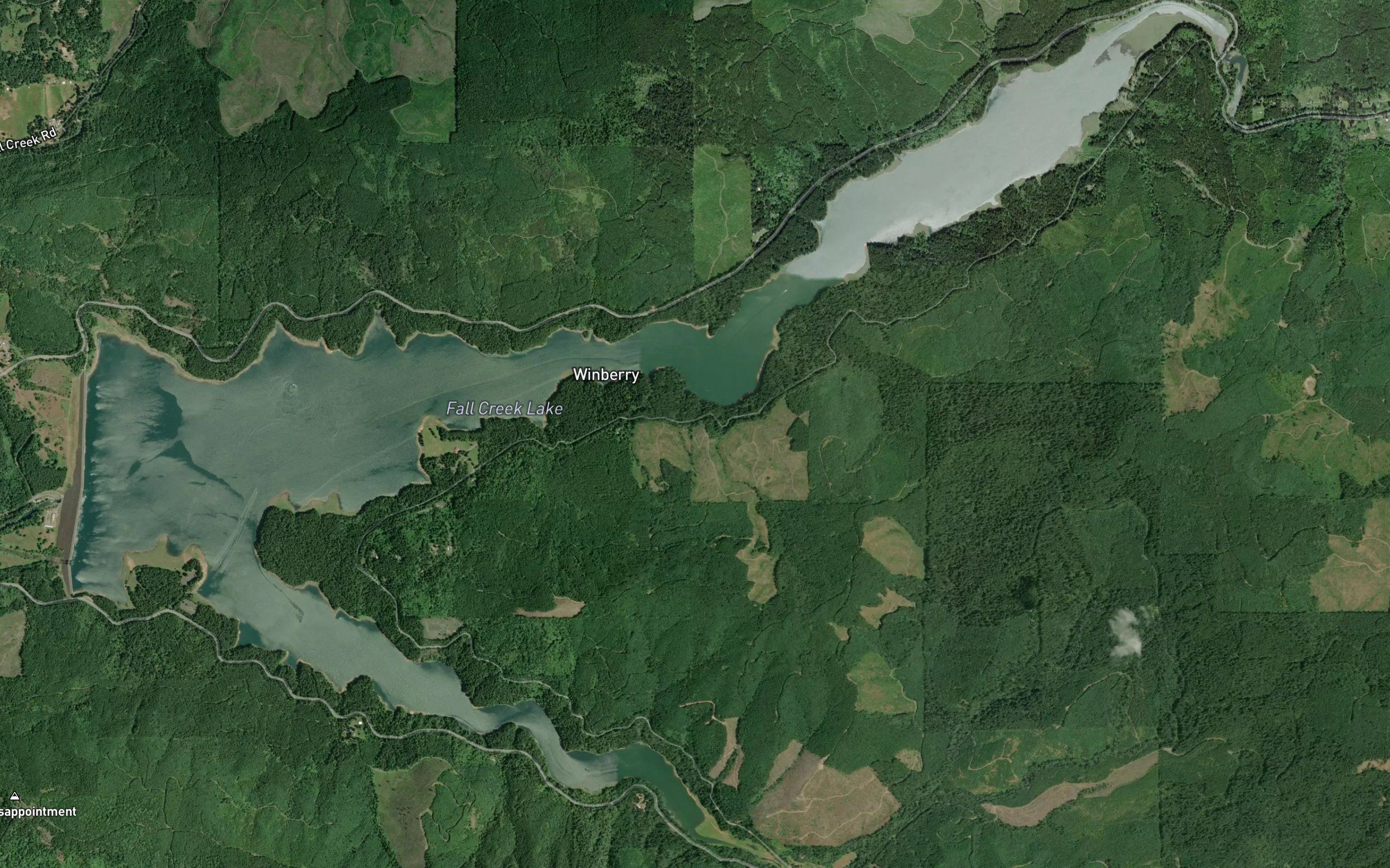 Fall Creek Lake