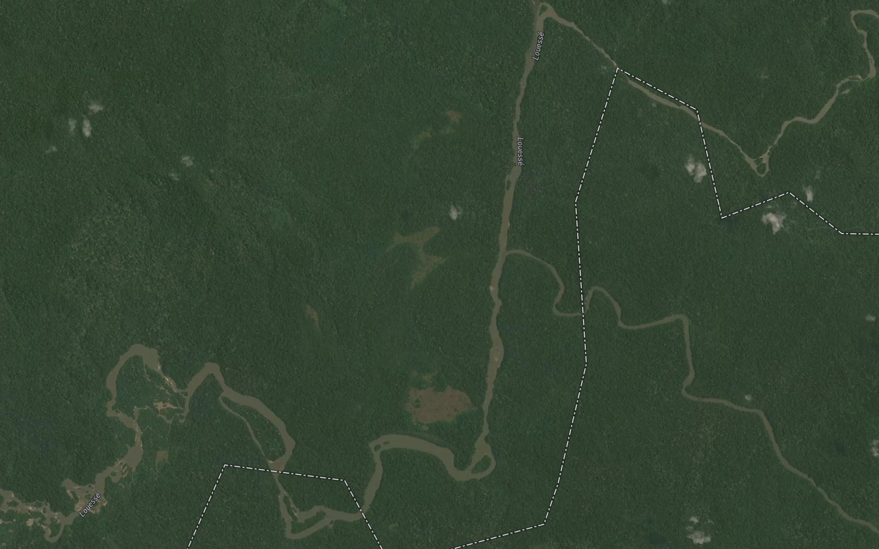 Satellite map of the Lelali