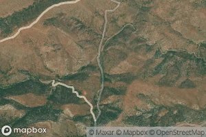 Satellite map of the Elk Spring