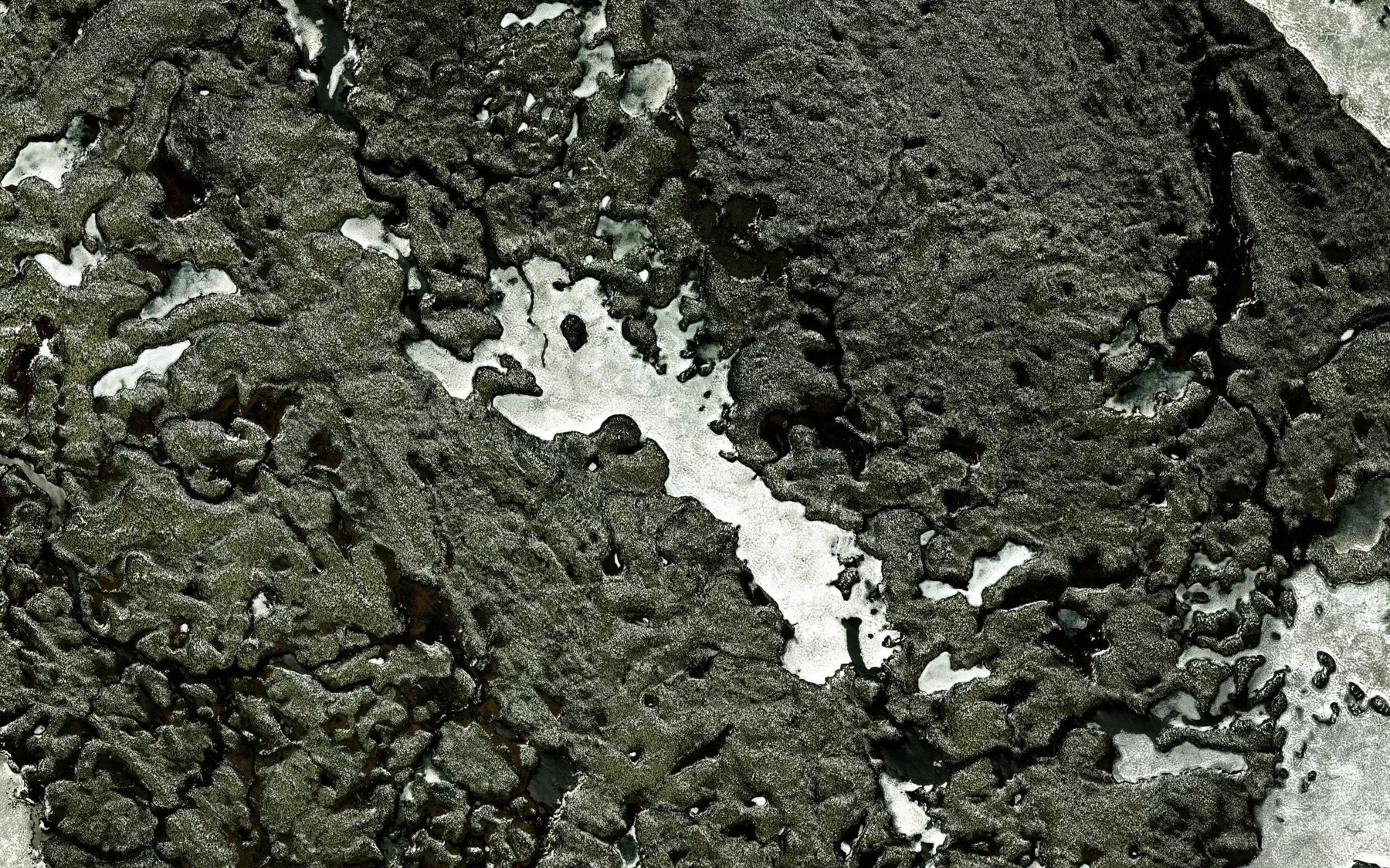 Satellite map of the Lac Helene