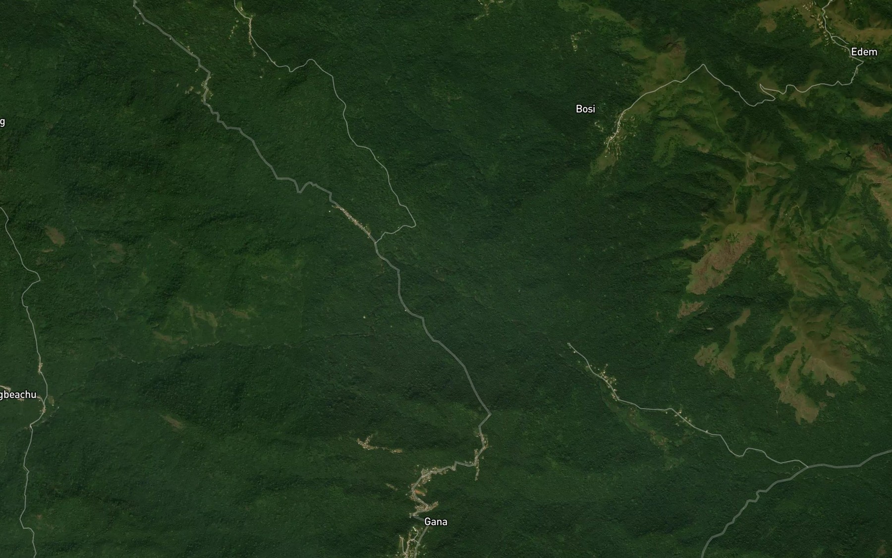 Satellite map of the Fok