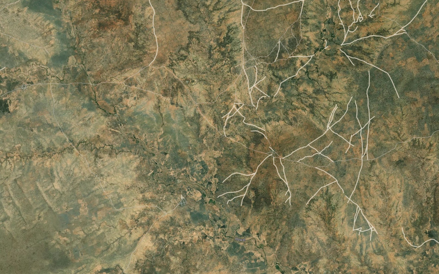 Satellite map of the Rafin Liptsa