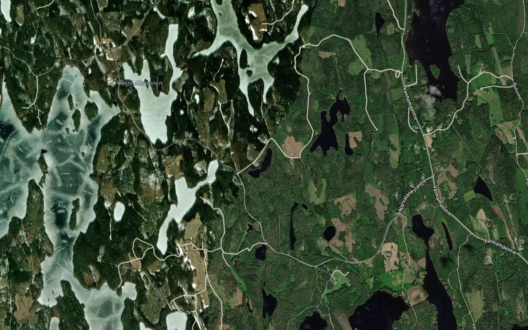 Satellite map of the Kemplampi