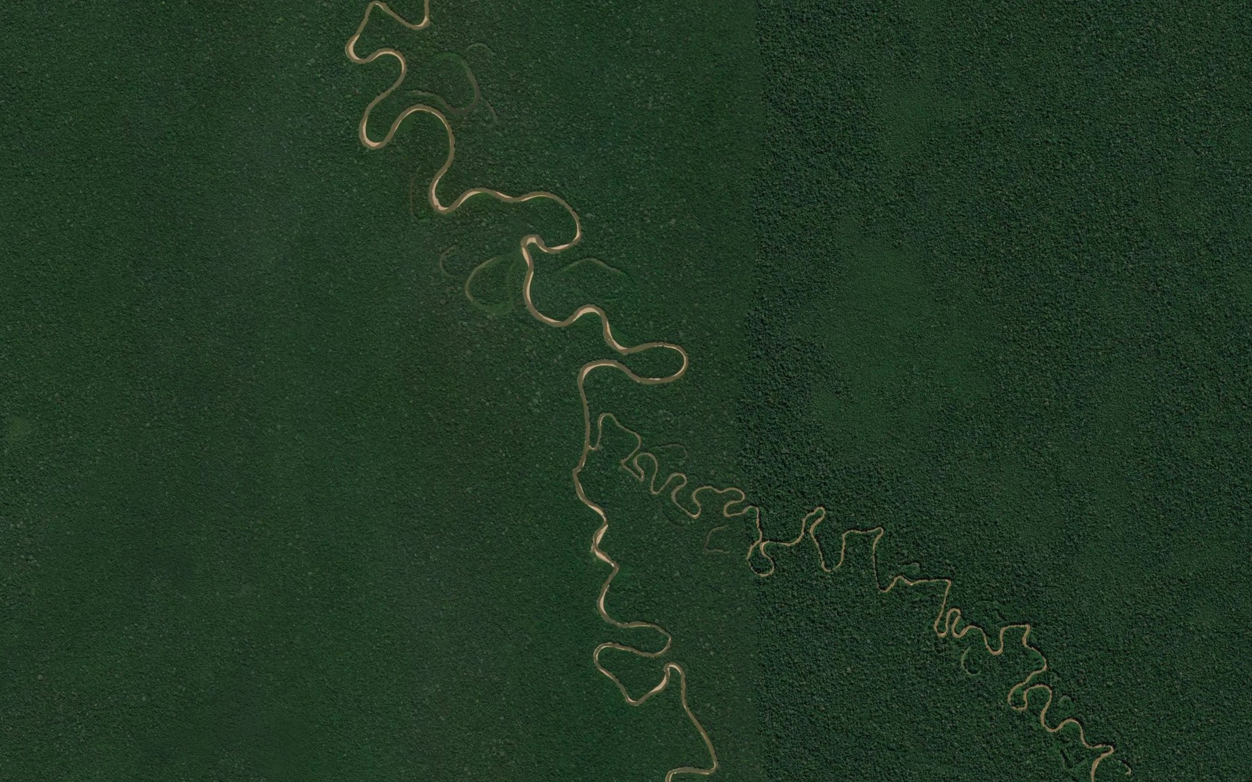 Satellite map of the Rio Shatajaji
