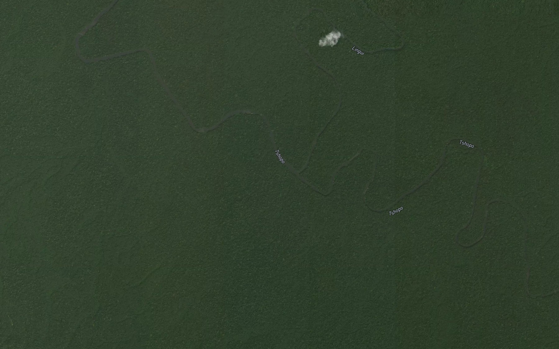 Satellite map of the Legwe