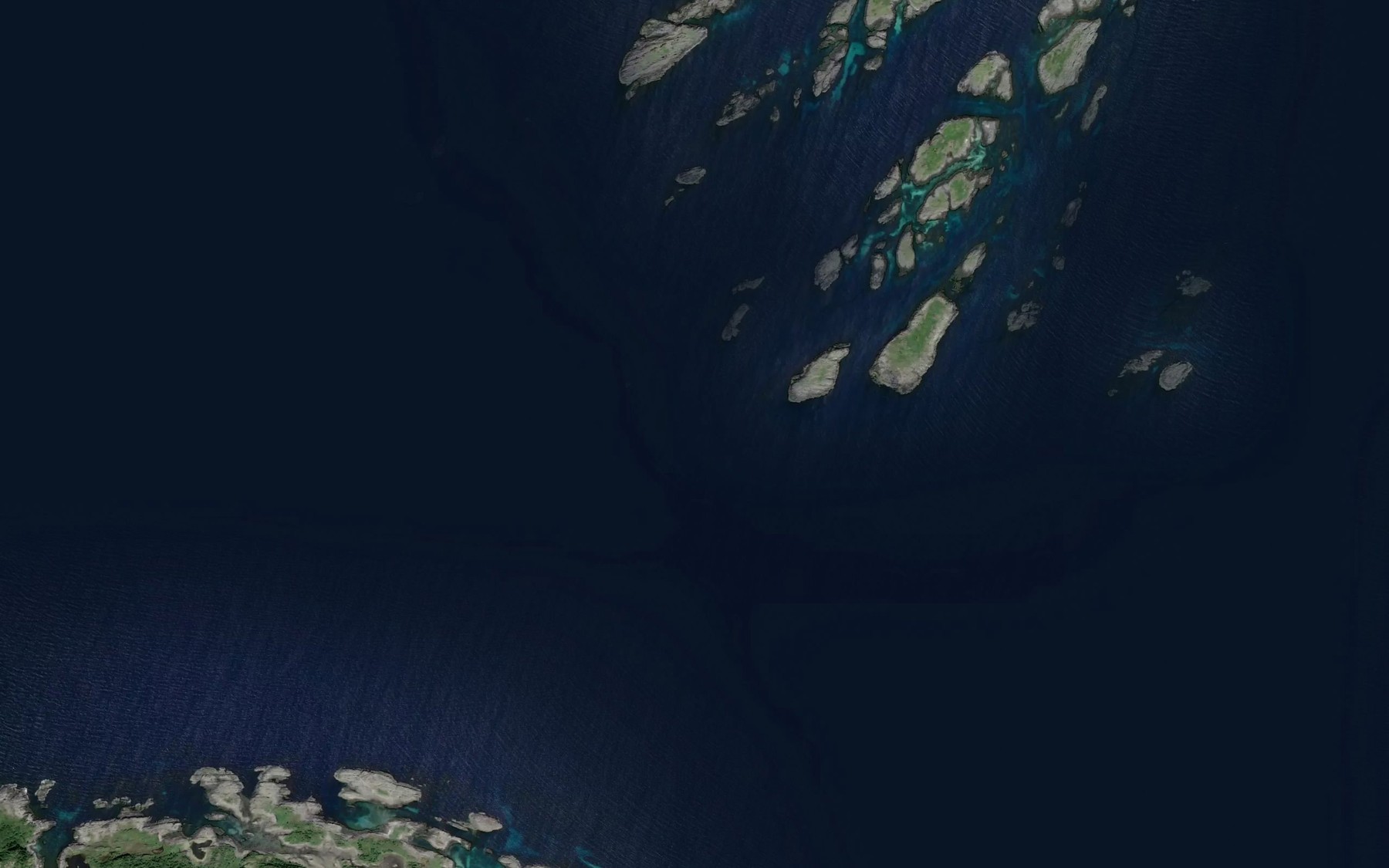 Satellite map of the Flua